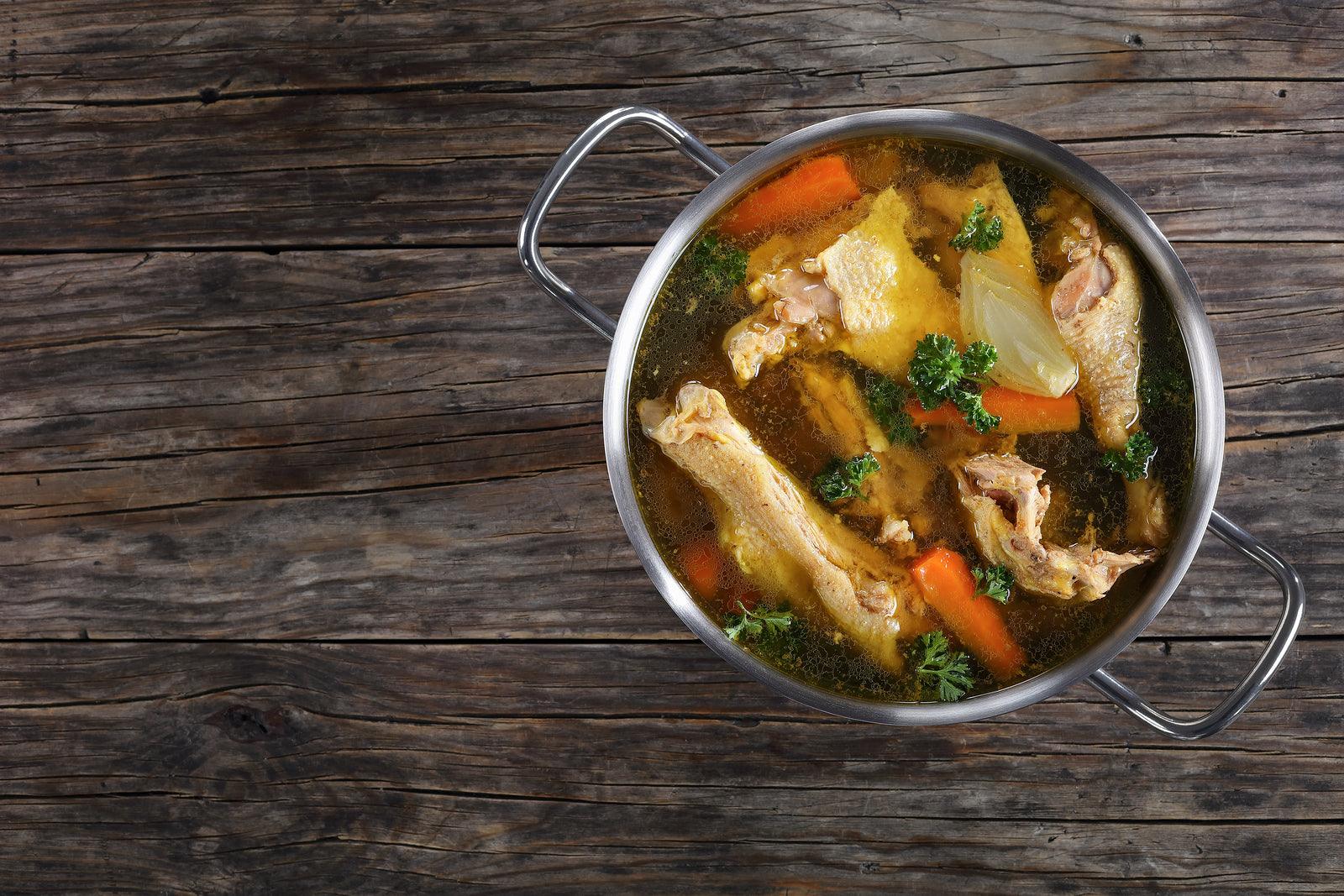 The Best Organic Chicken Soup You'll Serve! - Blue Nile Mills