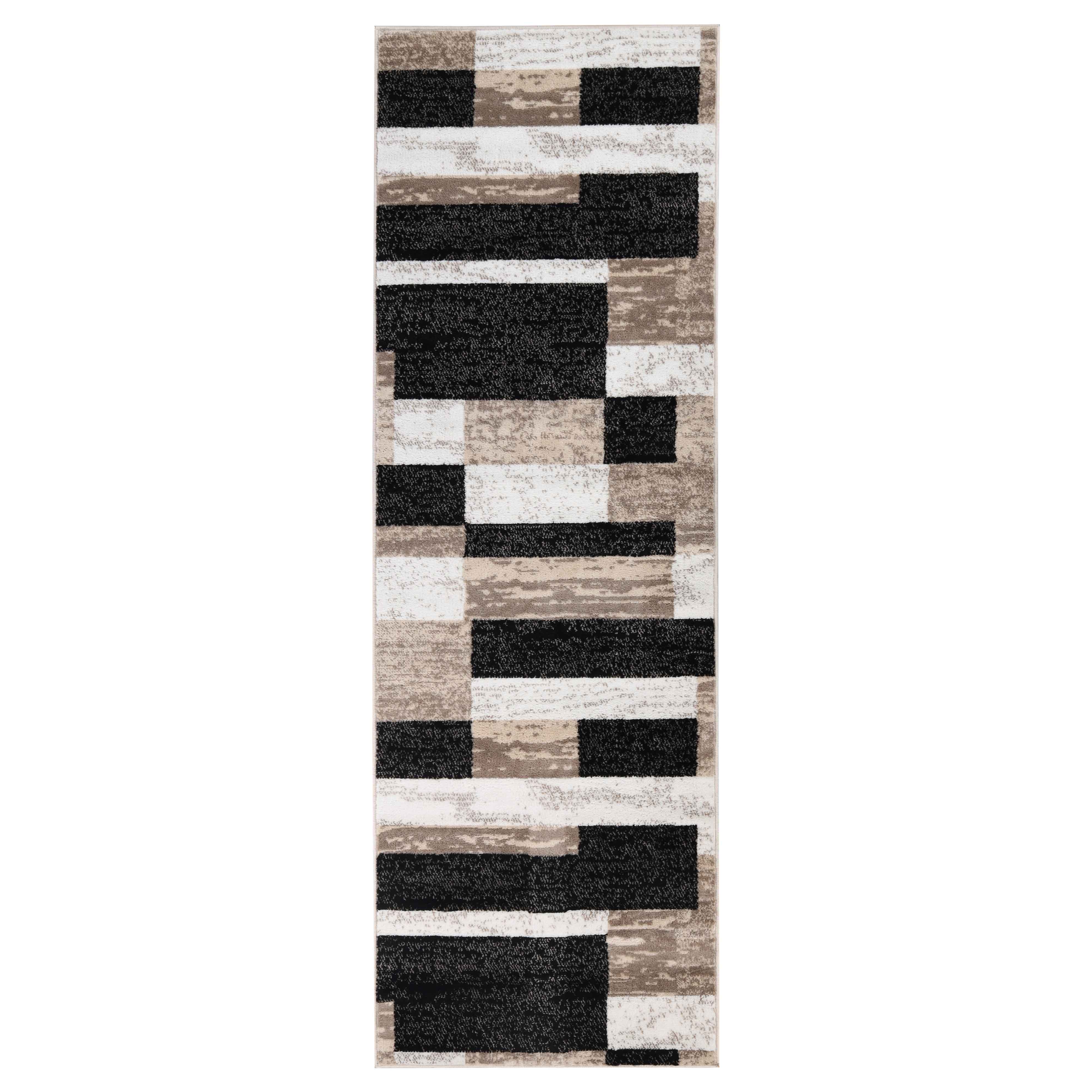 Rockwood Contemporary Geometric Indoor Rug - Blue Nile Mills
