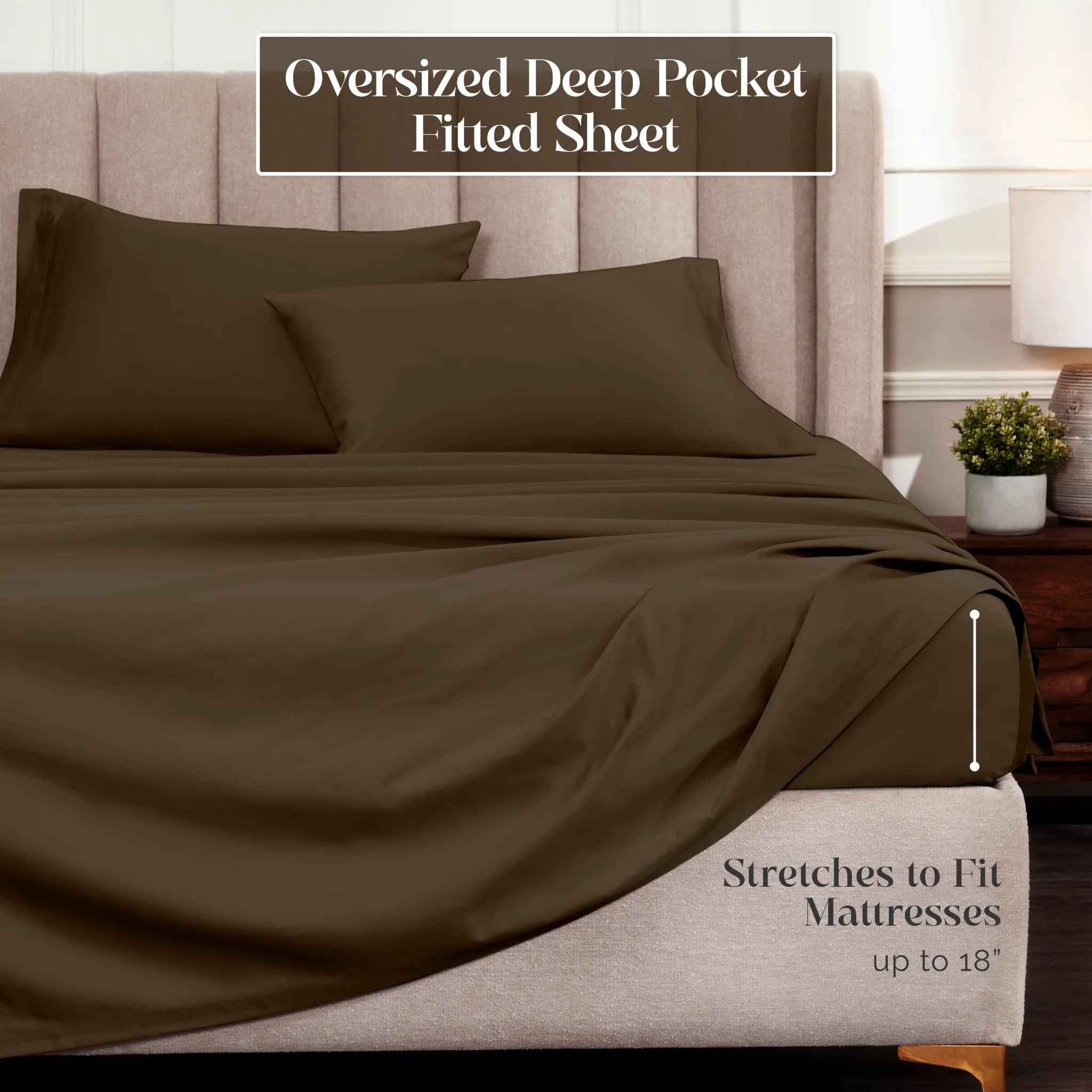 Egyptian Cotton 1500 Thread Count Eco Friendly Sheet Set - Blue Nile Mills