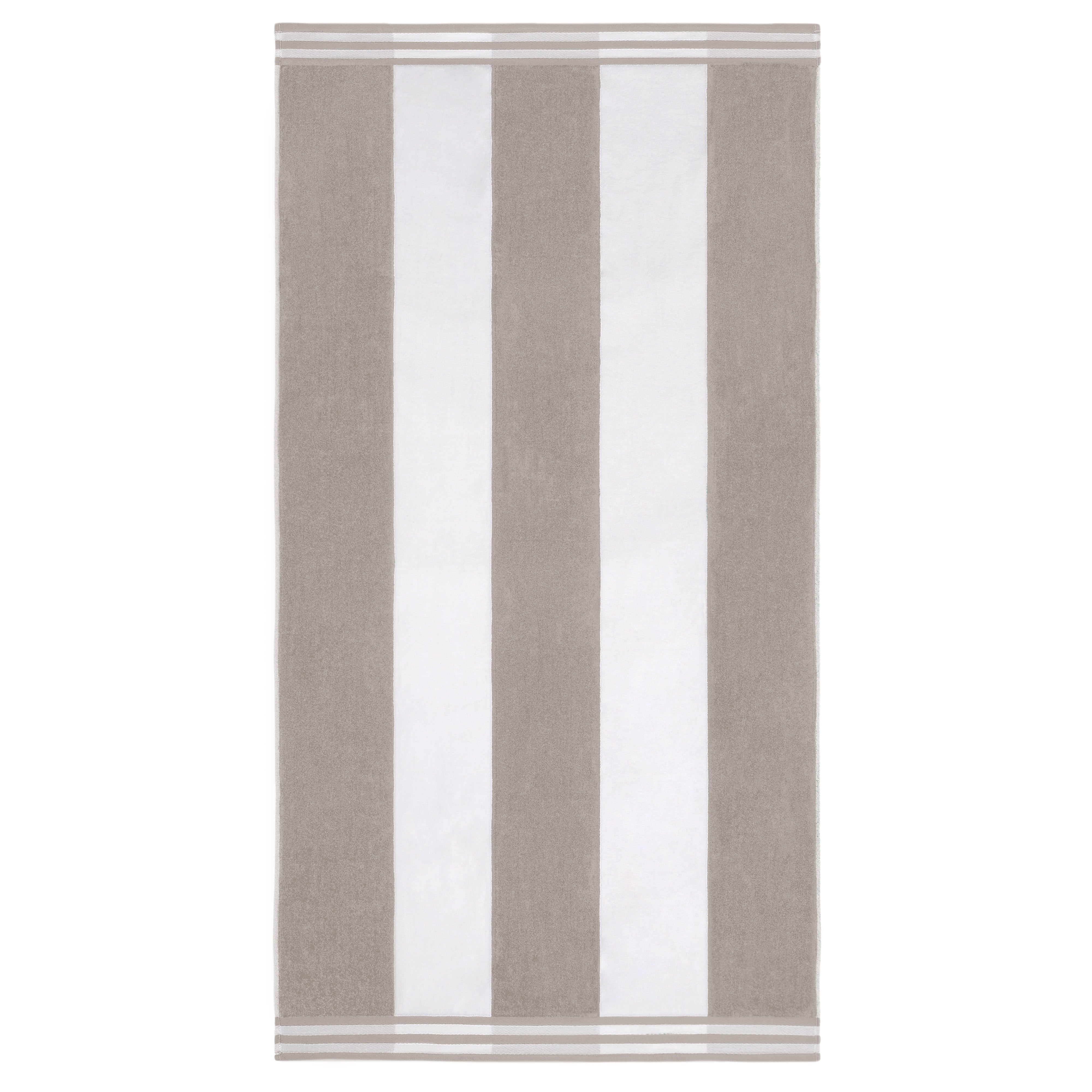 Cabana Stripe Oversized Cotton Beach Towel Set Of 2, 4, 6 - Blue Nile Mills