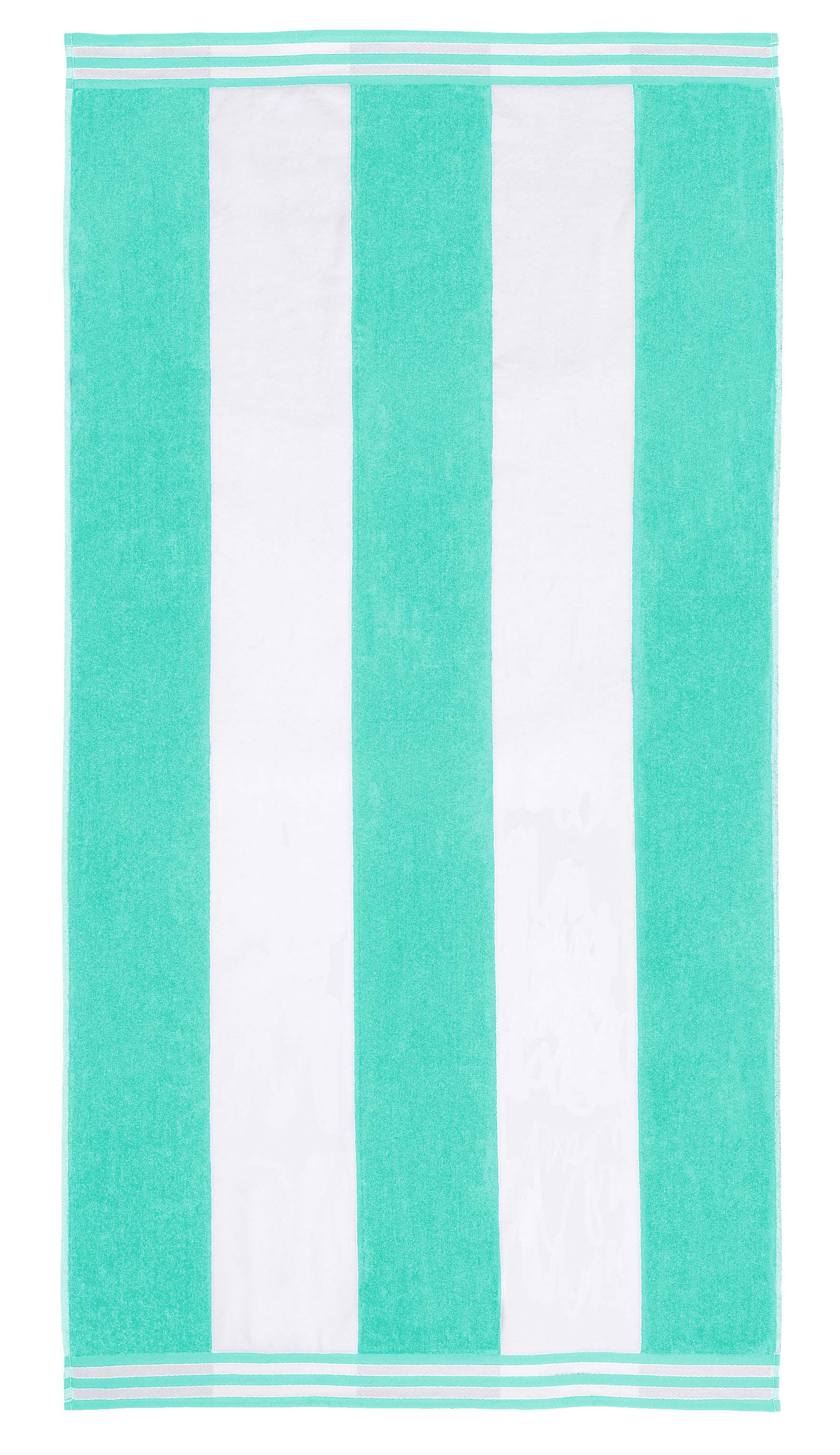 Cabana Stripe Oversized Cotton Beach Towel Set Of 2, 4, 6 - Blue Nile Mills