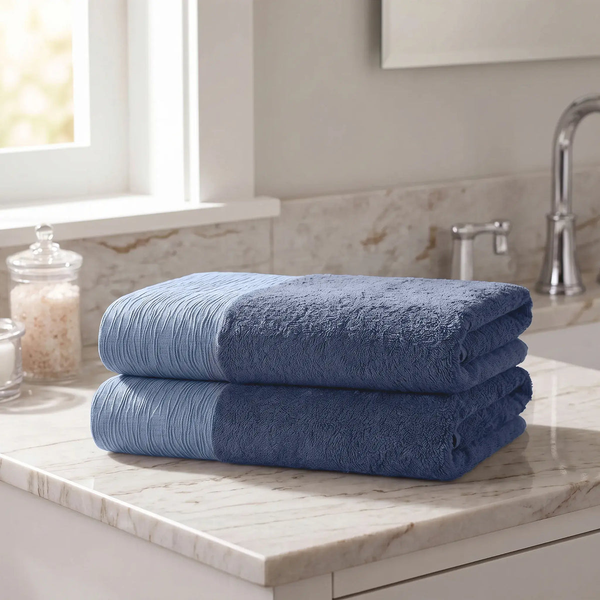 Sierra Rayon from Bamboo and Cotton Bath Towels Set of 2