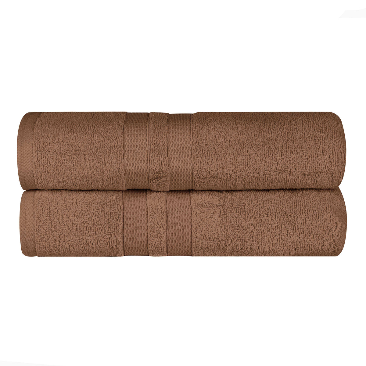 Ultra Soft Cotton Absorbent Solid Assorted 2 Piece Bath Sheet Set - Blue Nile Mills