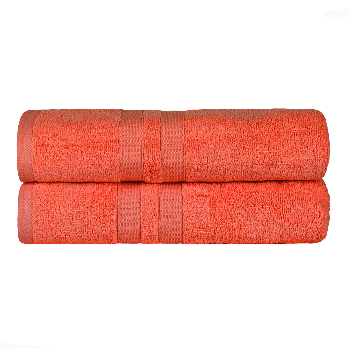 Ultra Soft Cotton Absorbent Solid Assorted 2 Piece Bath Sheet Set - Blue Nile Mills