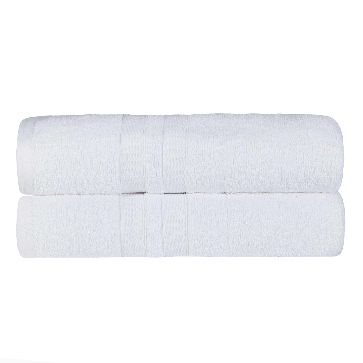 Ultra Soft Cotton Absorbent Solid Assorted 2 Piece Bath Sheet Set - Blue Nile Mills