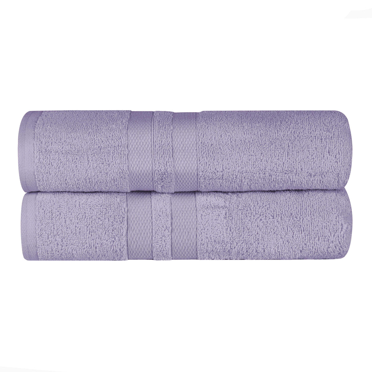 Ultra Soft Cotton Absorbent Solid Assorted 2 Piece Bath Sheet Set - Blue Nile Mills