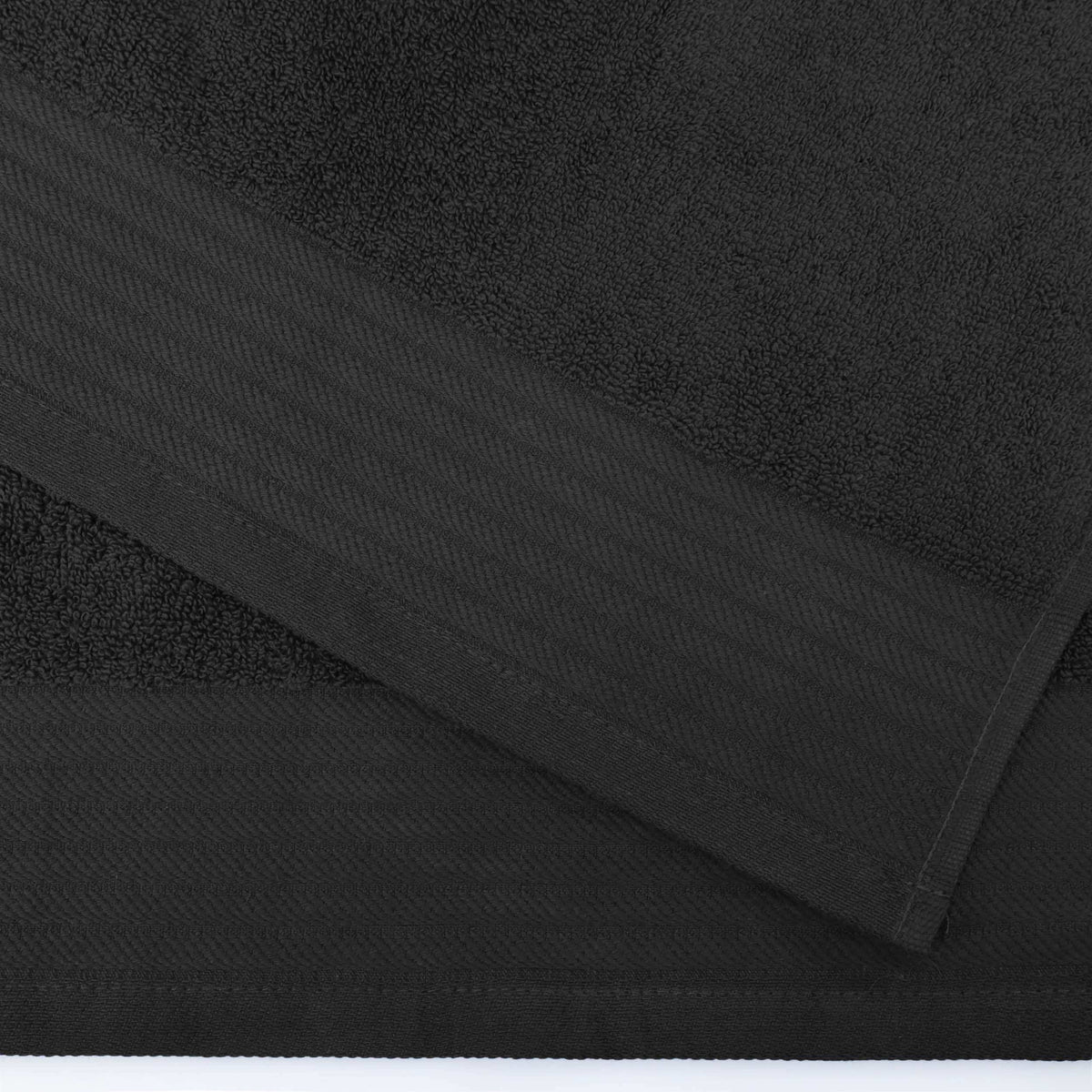 Turkish Cotton 8 Piece Jacquard Herringbone and Solid Towel Set - Blue Nile Mills