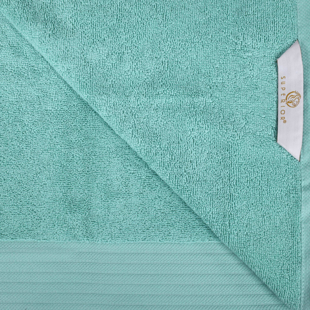 Turkish Cotton 8 Piece Jacquard Herringbone and Solid Towel Set - Blue Nile Mills