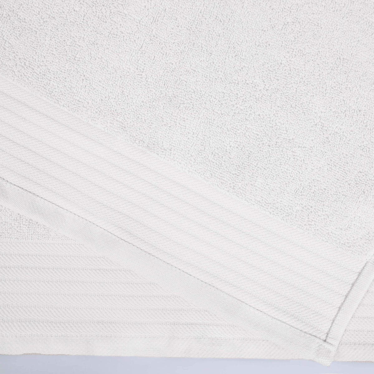 Turkish Cotton 8 Piece Jacquard Herringbone and Solid Towel Set - Blue Nile Mills