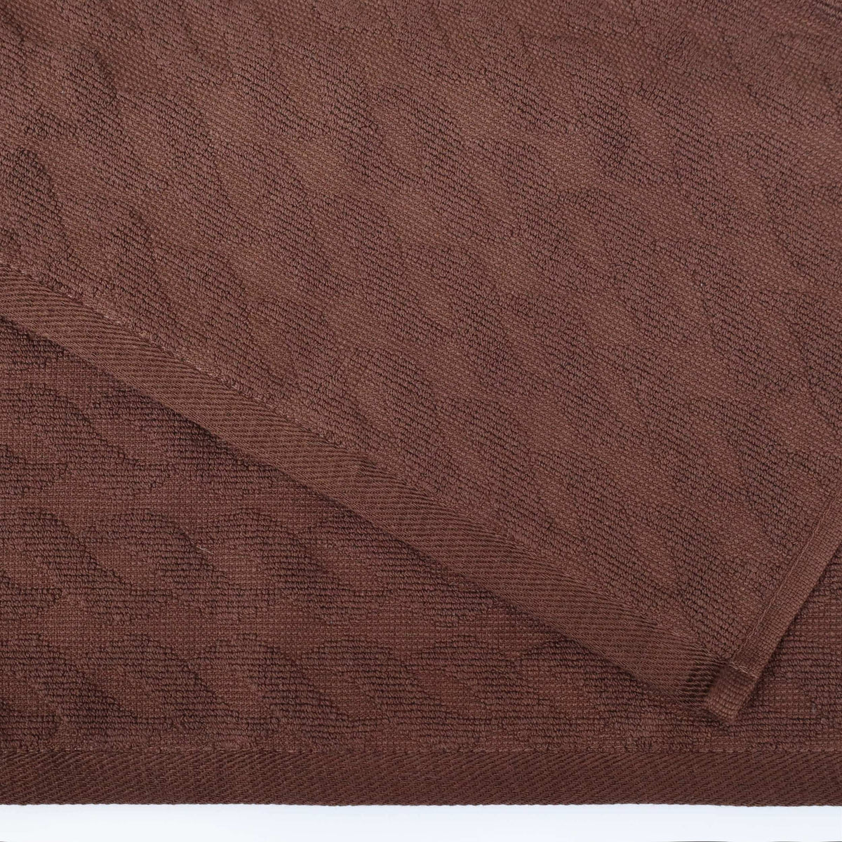 Turkish Cotton 8 Piece Jacquard Herringbone and Solid Towel Set - Blue Nile Mills