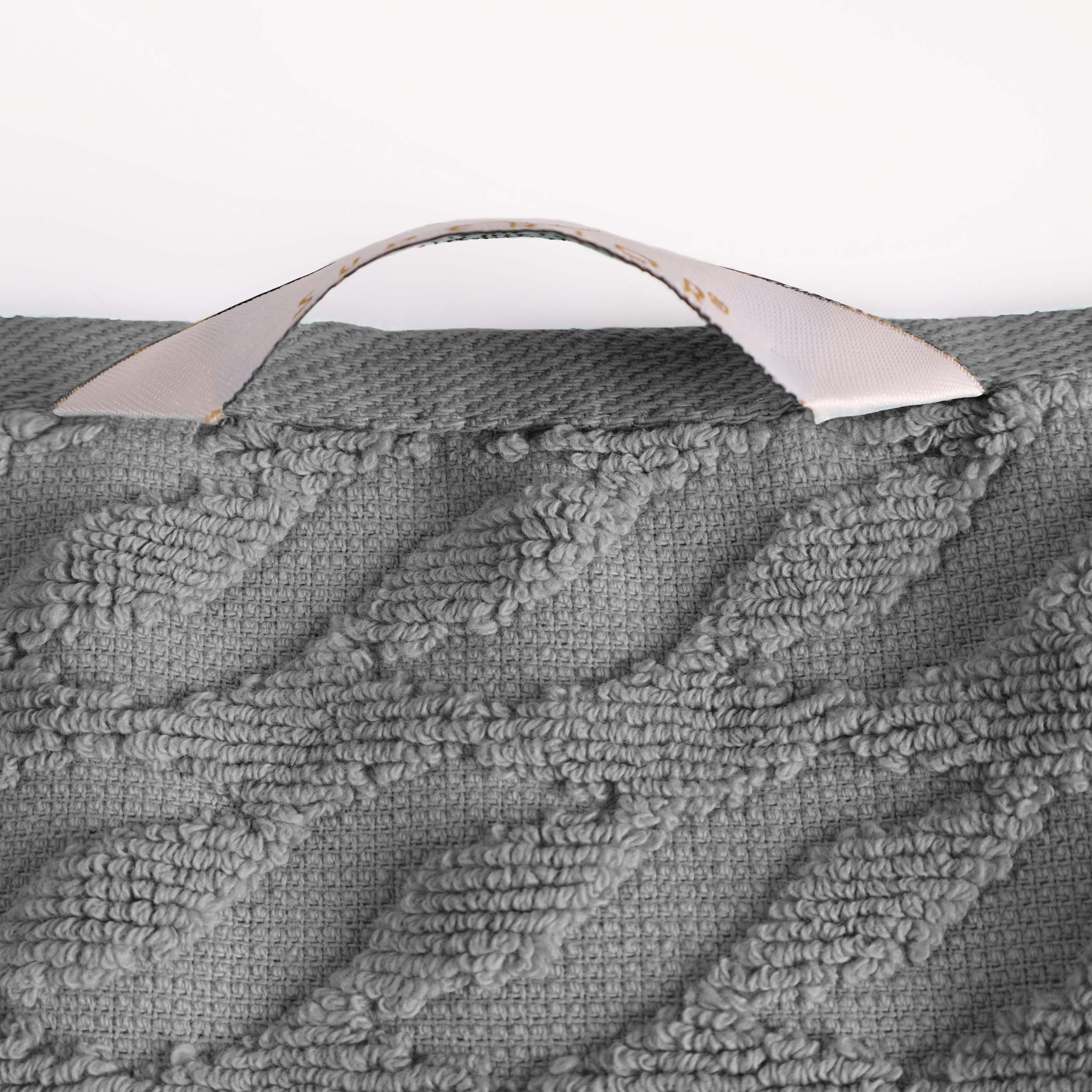 Turkish Cotton 8 Piece Jacquard Herringbone and Solid Towel Set - Blue Nile Mills