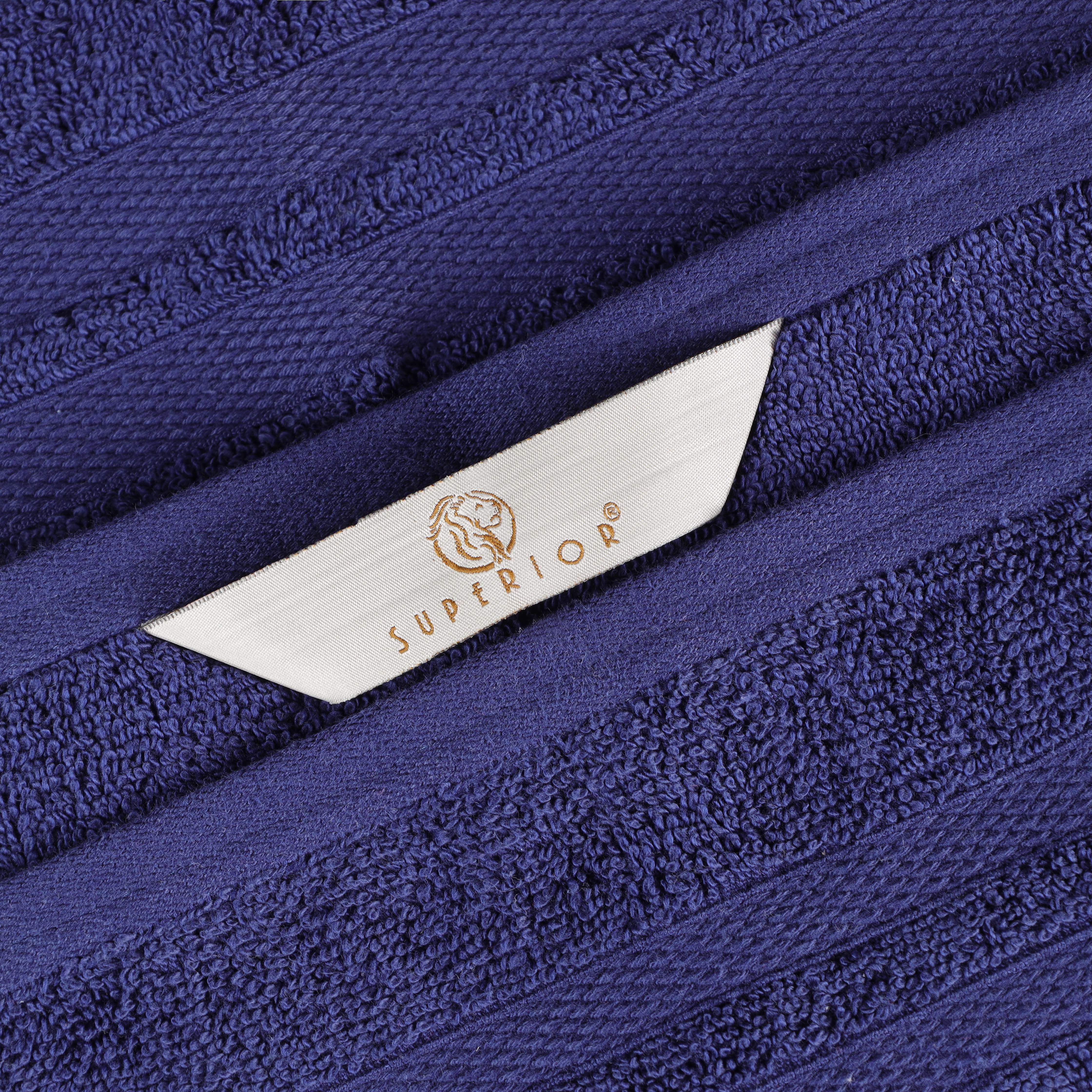 Ultra Soft Cotton Absorbent Solid Assorted 3 Piece Towel Set - Blue Nile Mills