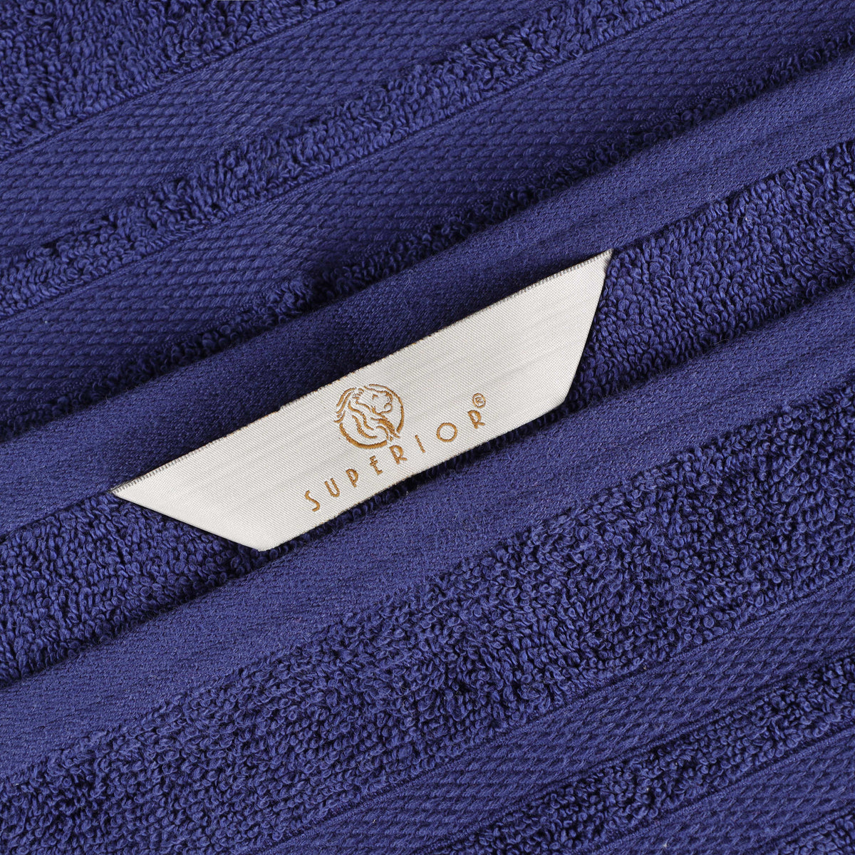 Ultra Soft Cotton Absorbent Solid Assorted 4-Piece Bath Towel Set - Blue Nile Mills