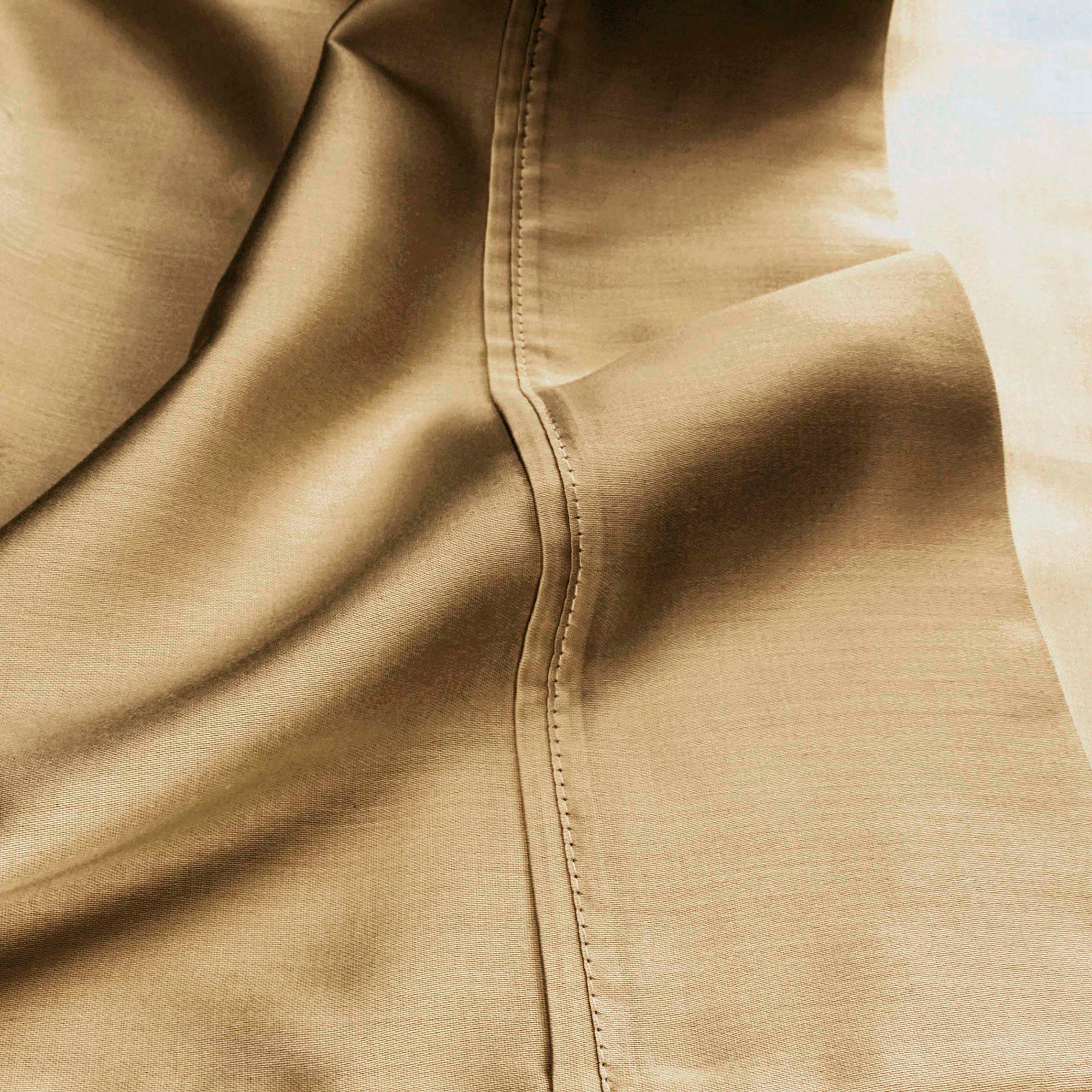 Egyptian Cotton 530 Thread Count Solid Bed Sheet Set - Blue Nile Mills