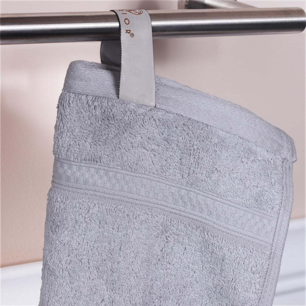 Ultra-Soft Rayon from Bamboo Cotton Blend Bath and Hand Towel Set - Blue Nile Mills