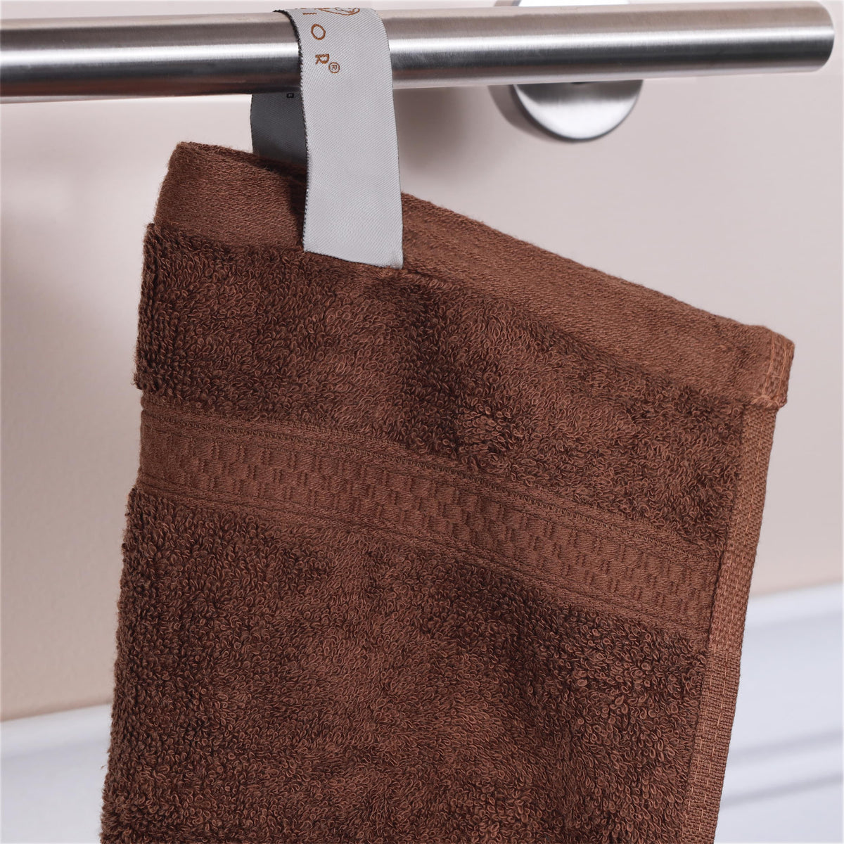 Ultra-Soft Rayon from Bamboo Cotton Blend Bath and Hand Towel Set - Blue Nile Mills