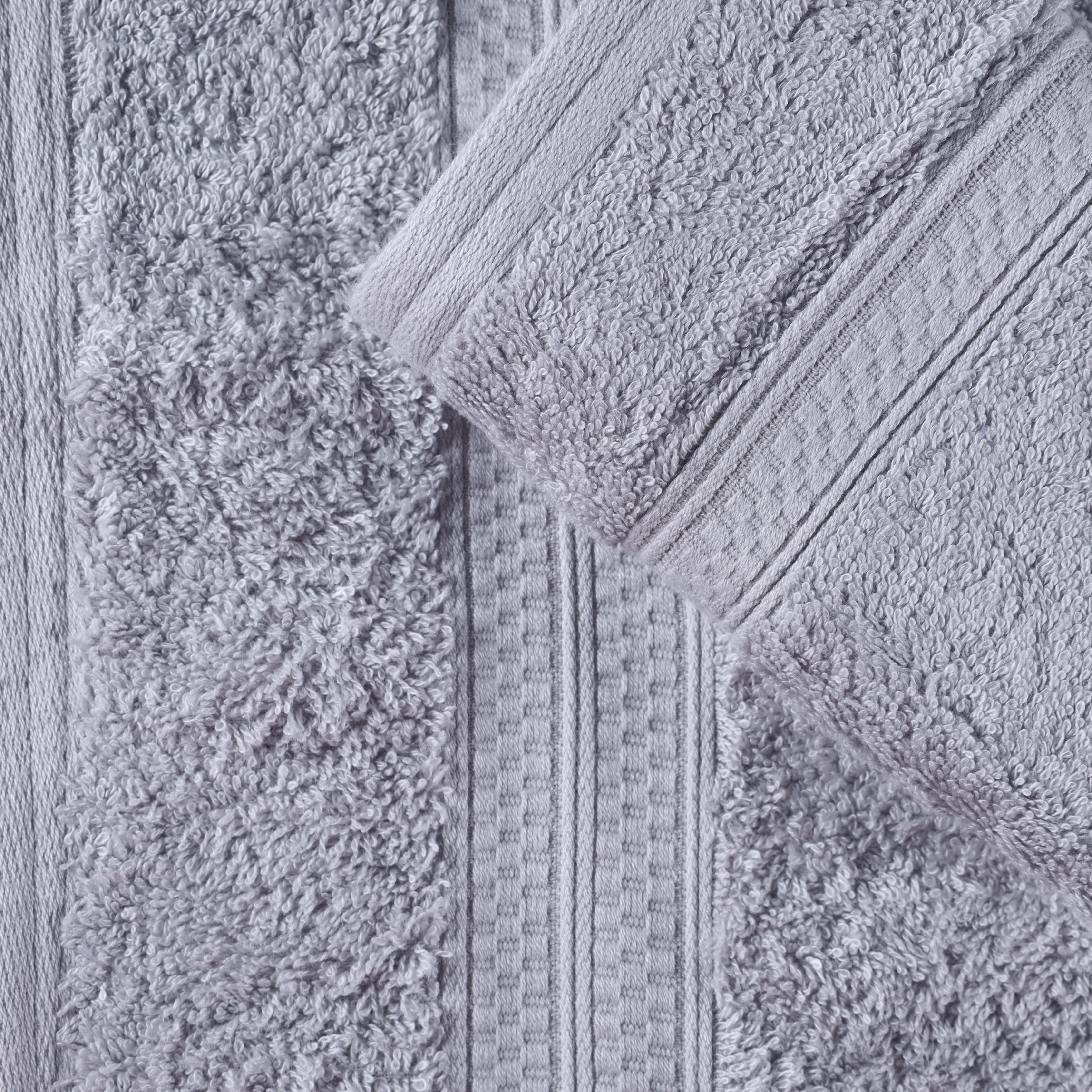 Ultra-Soft Rayon from Bamboo Cotton Blend 6 Piece Towel Set - Blue Nile Mills