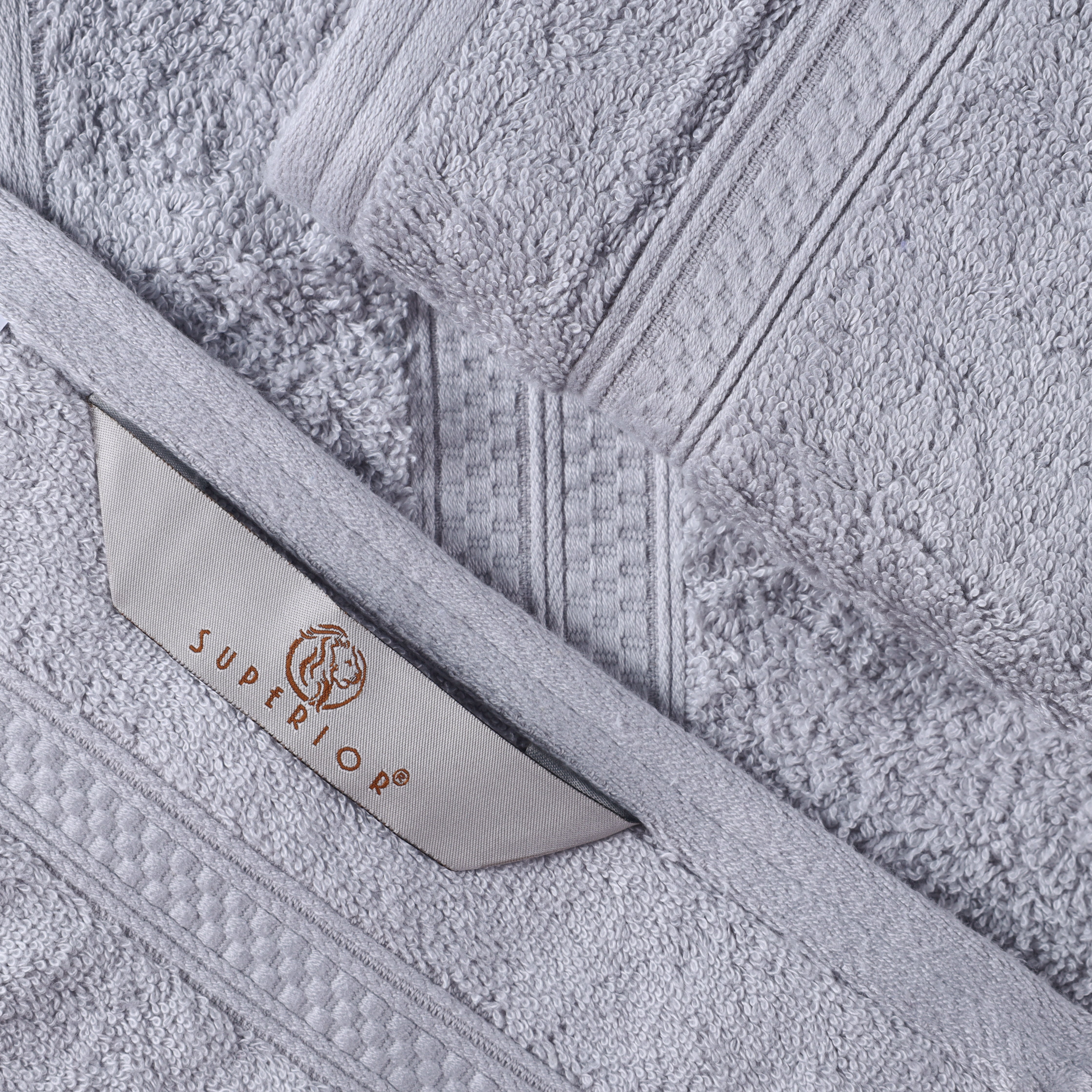 Ultra-Soft Rayon from Bamboo Cotton Blend 6 Piece Towel Set - Blue Nile Mills