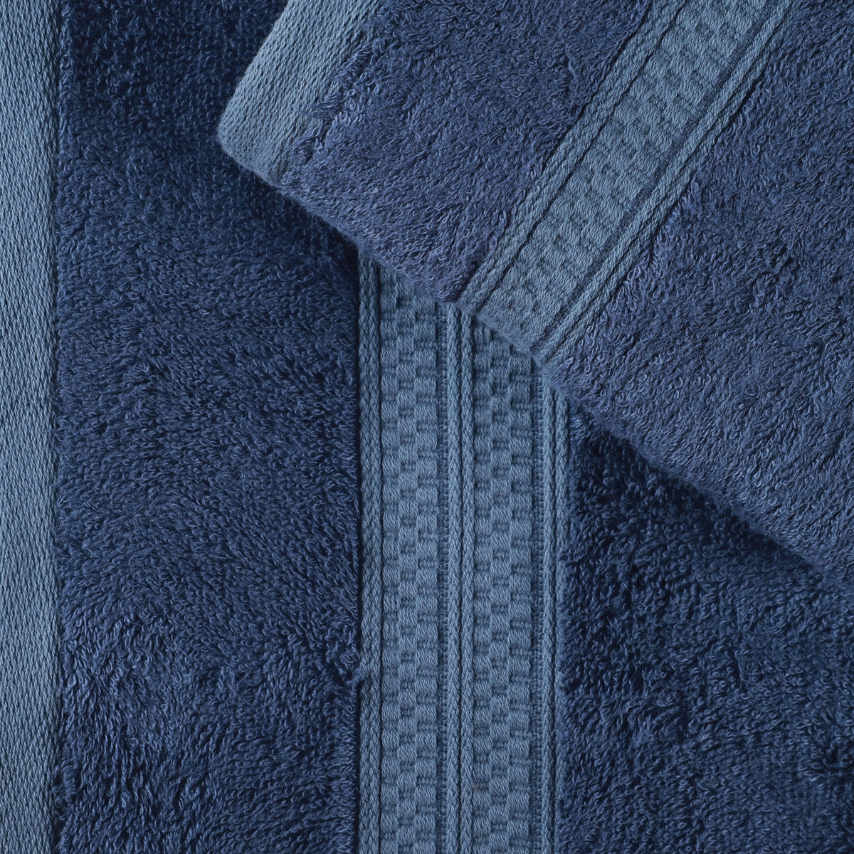 Ultra-Soft Rayon from Bamboo Cotton Blend 6 Piece Towel Set - Blue Nile Mills
