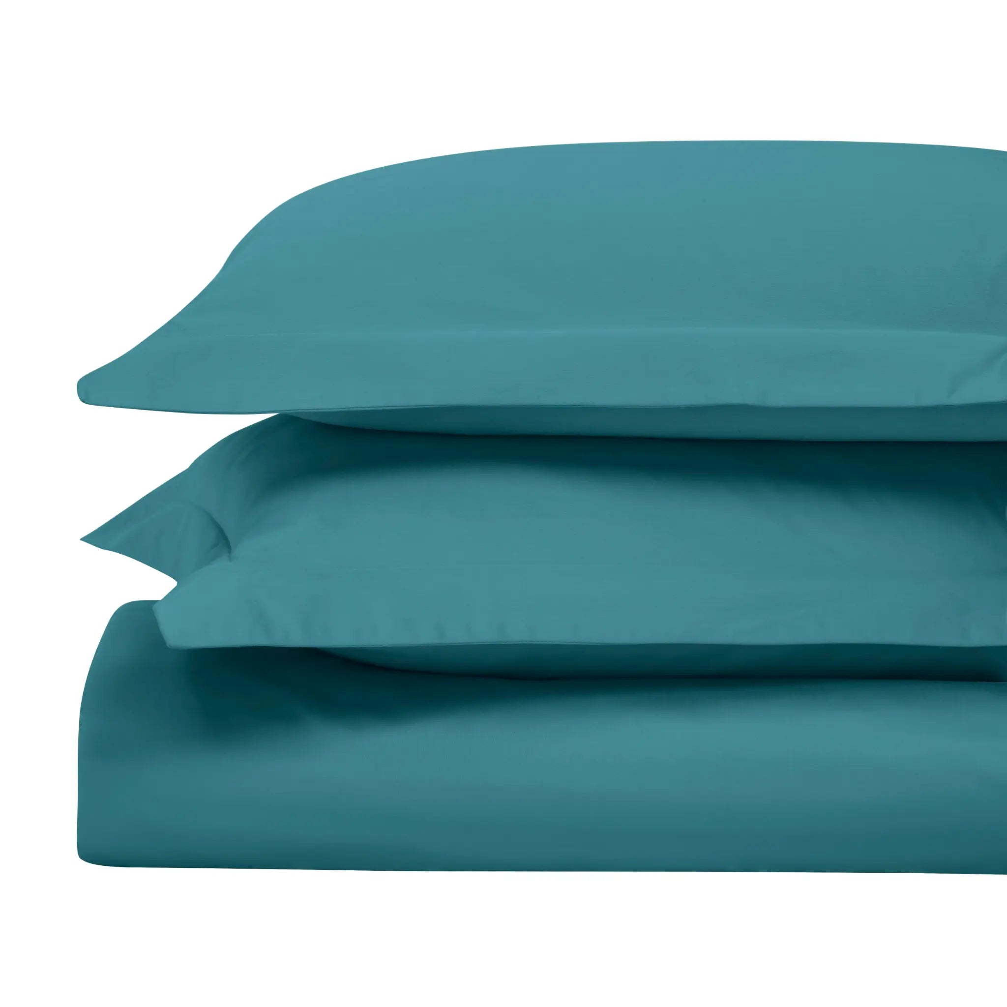 Egyptian Cotton 650 Thread Count Solid Duvet Cover Set - Blue Nile Mills