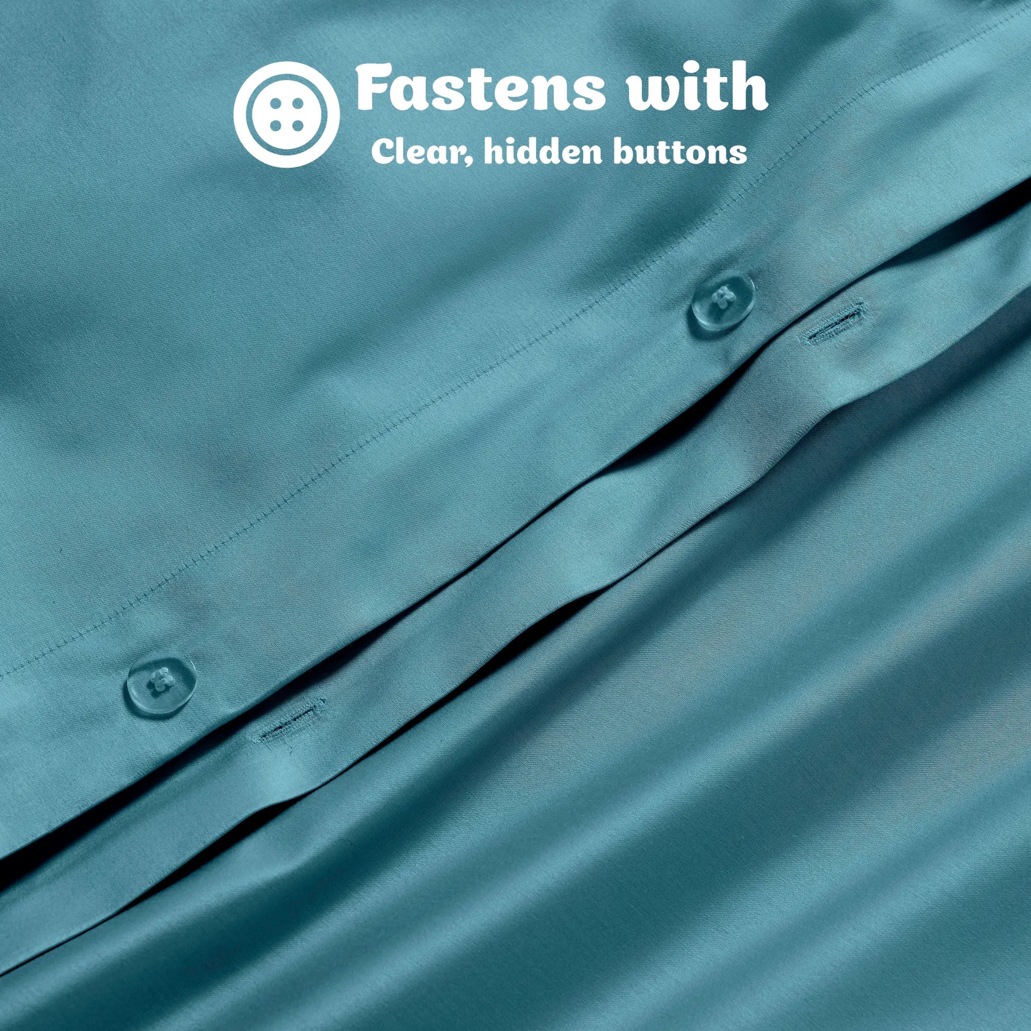 Egyptian Cotton 650 Thread Count Solid Duvet Cover Set - Blue Nile Mills