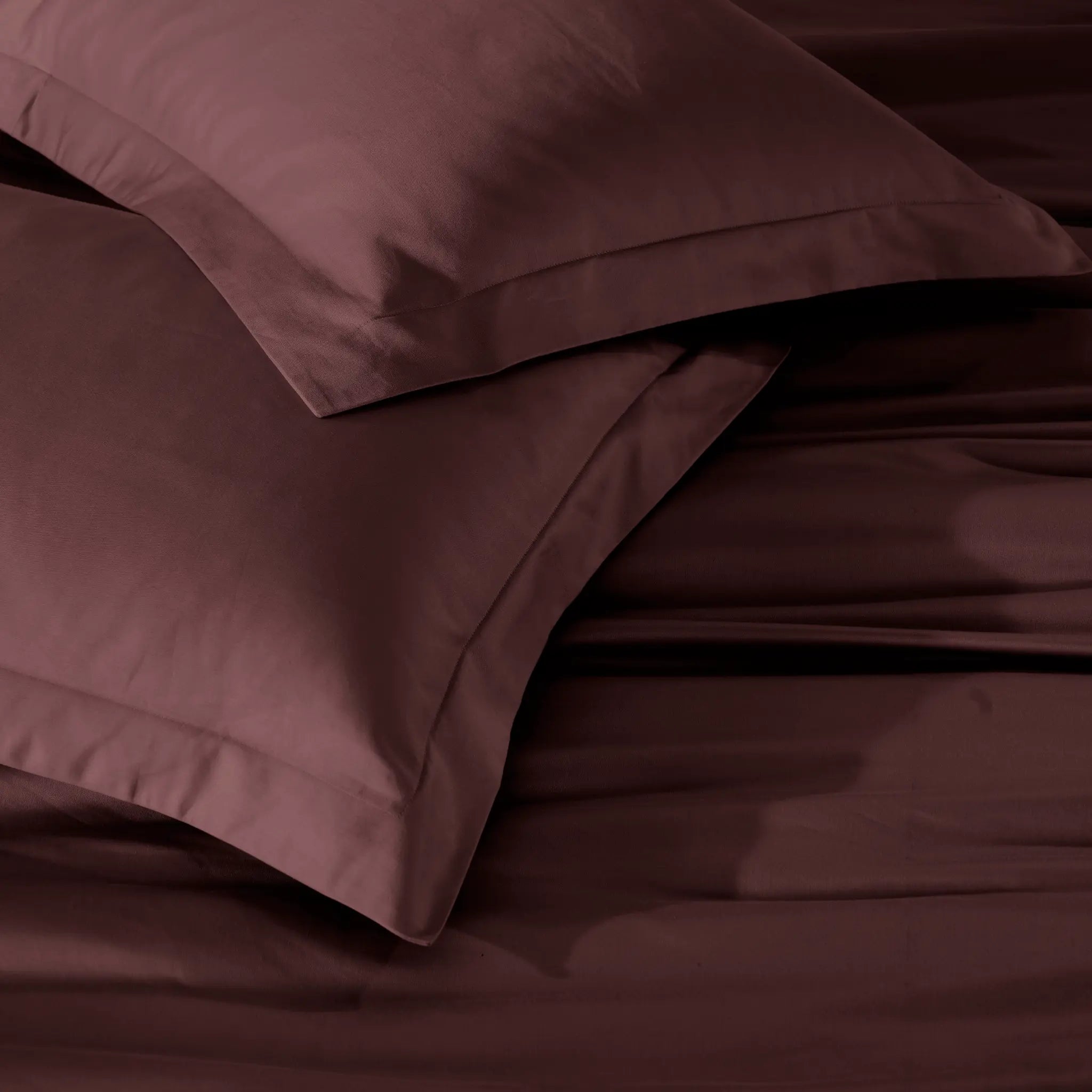 Egyptian Cotton 650 Thread Count Solid Duvet Cover Set - Blue Nile Mills