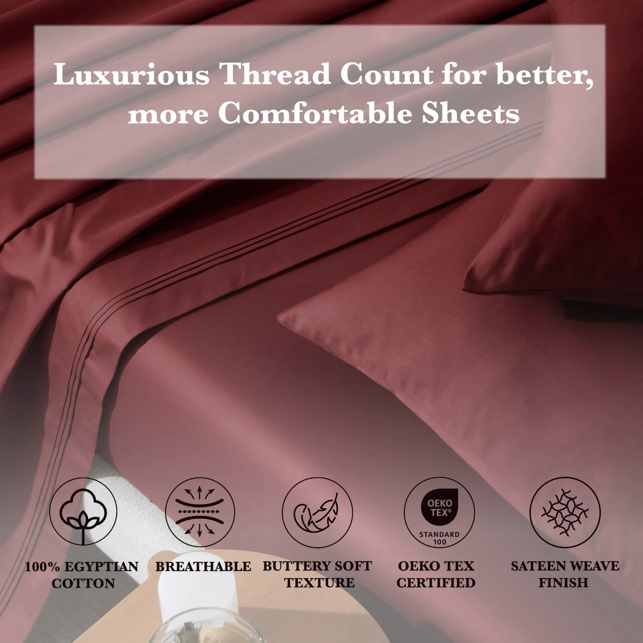 Egyptian Cotton Eco-Friendly 650 Thread Count Sheet Set - Blue Nile Mills