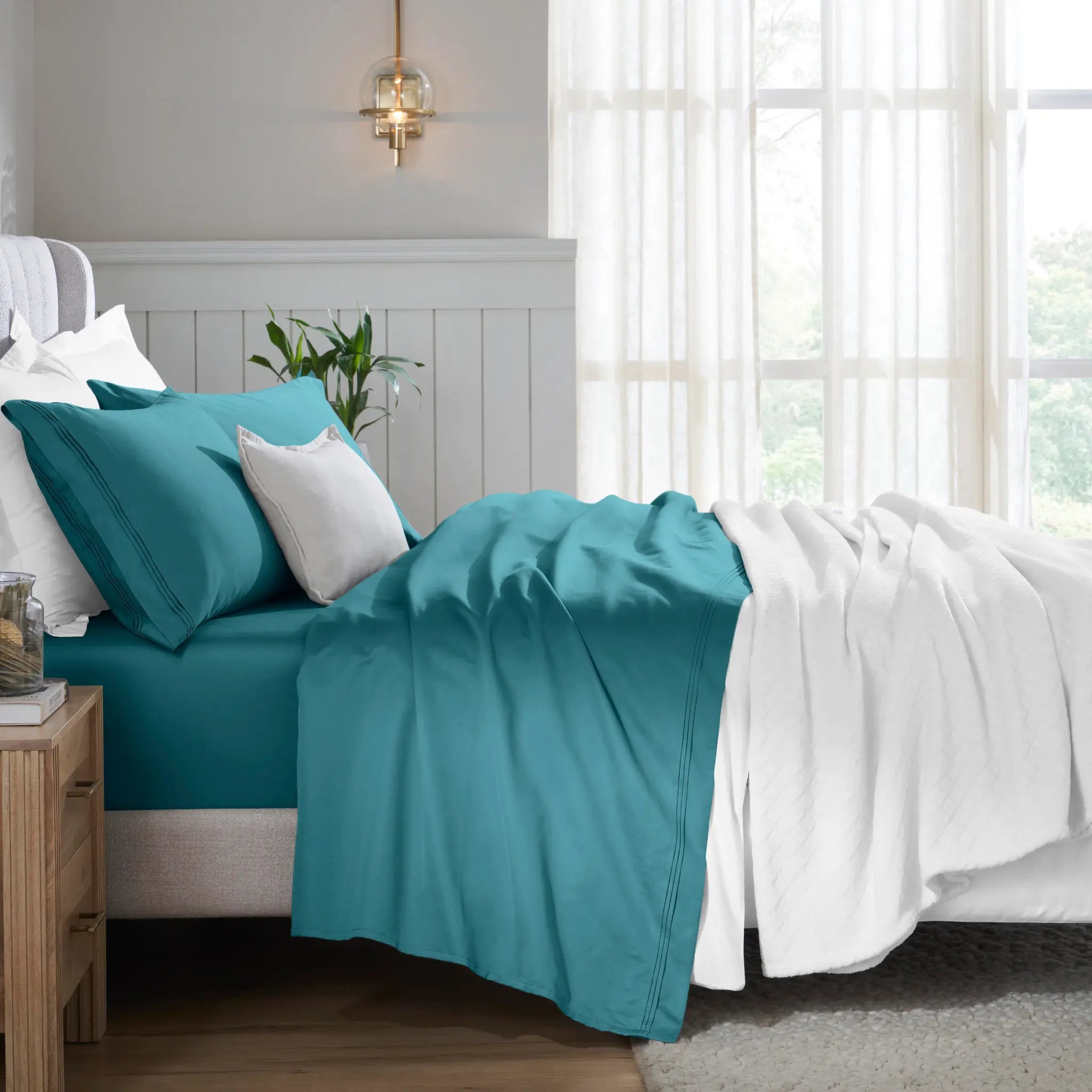 Egyptian Cotton Eco-Friendly 650 Thread Count Sheet Set - Blue Nile Mills