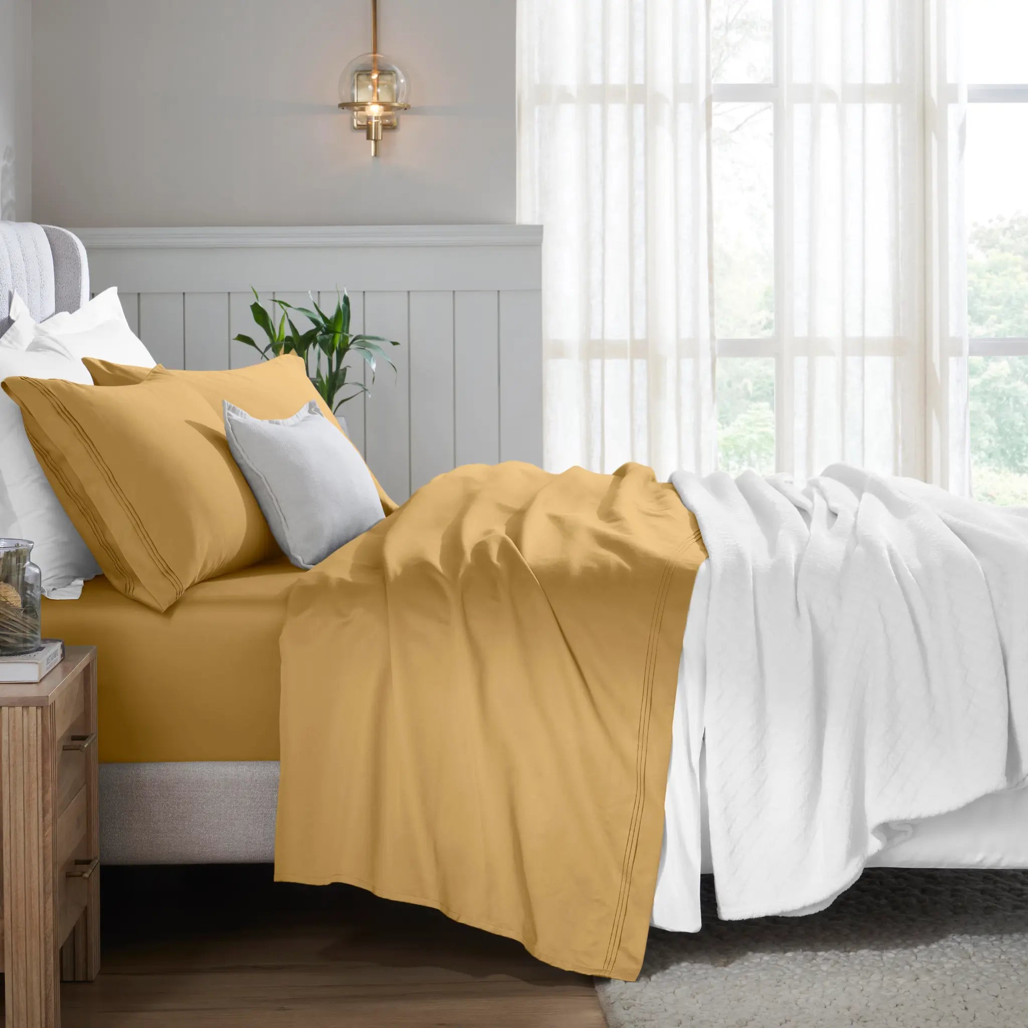 Egyptian Cotton Eco-Friendly 650 Thread Count Sheet Set - Blue Nile Mills