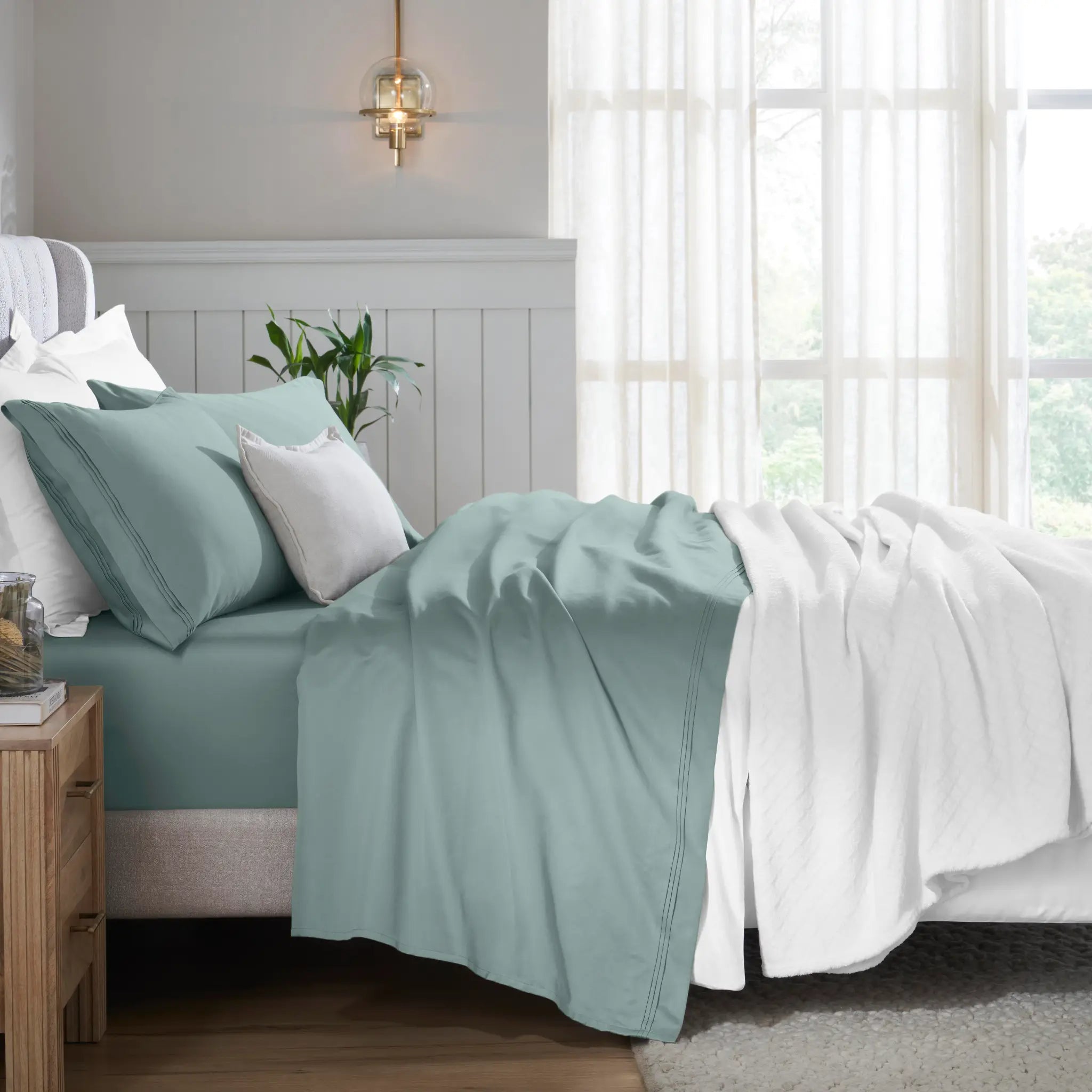 Egyptian Cotton Eco-Friendly 650 Thread Count Sheet Set - Blue Nile Mills