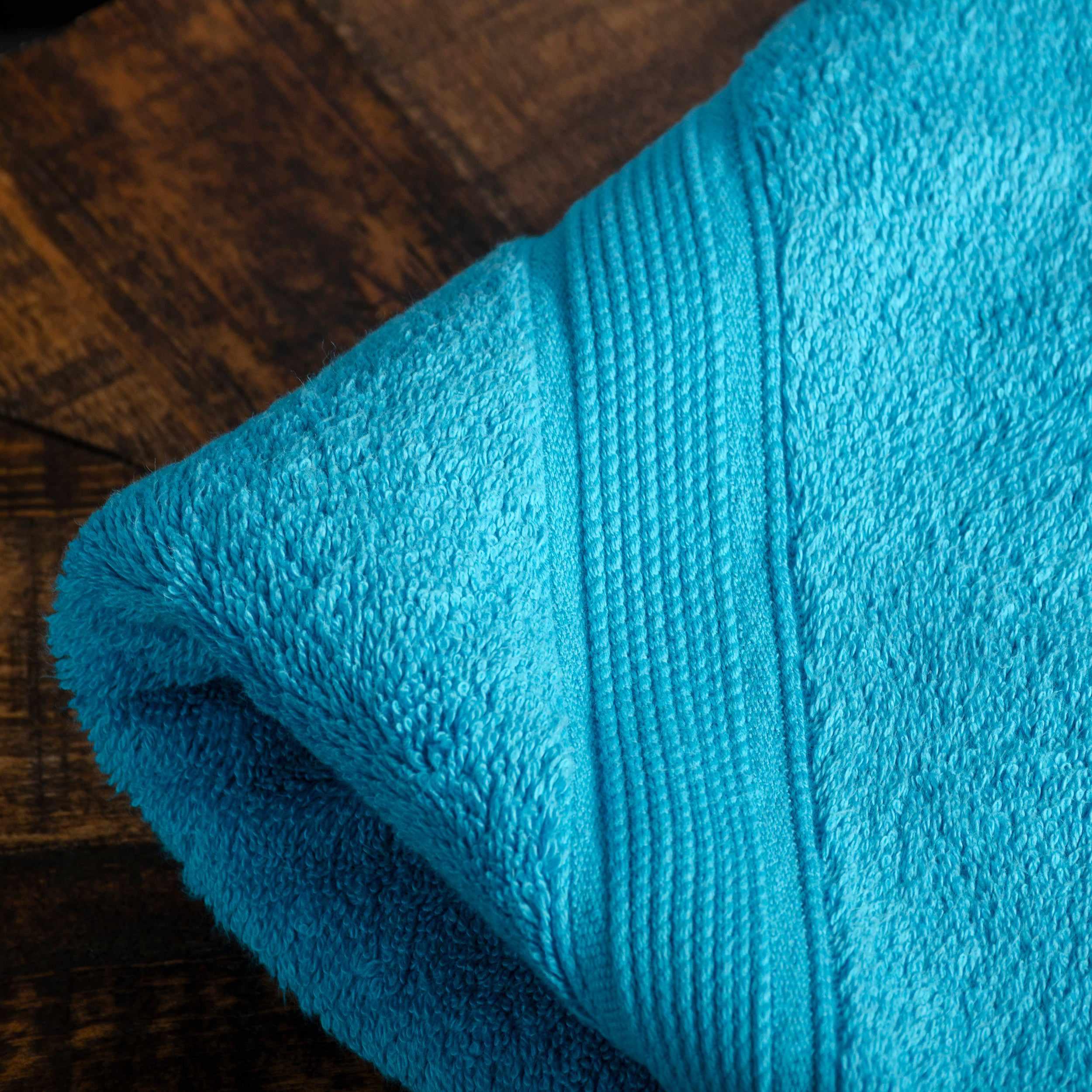 Organic Cotton Solid Plush Assorted 6 Piece Towel Set - Blue Nile Mills