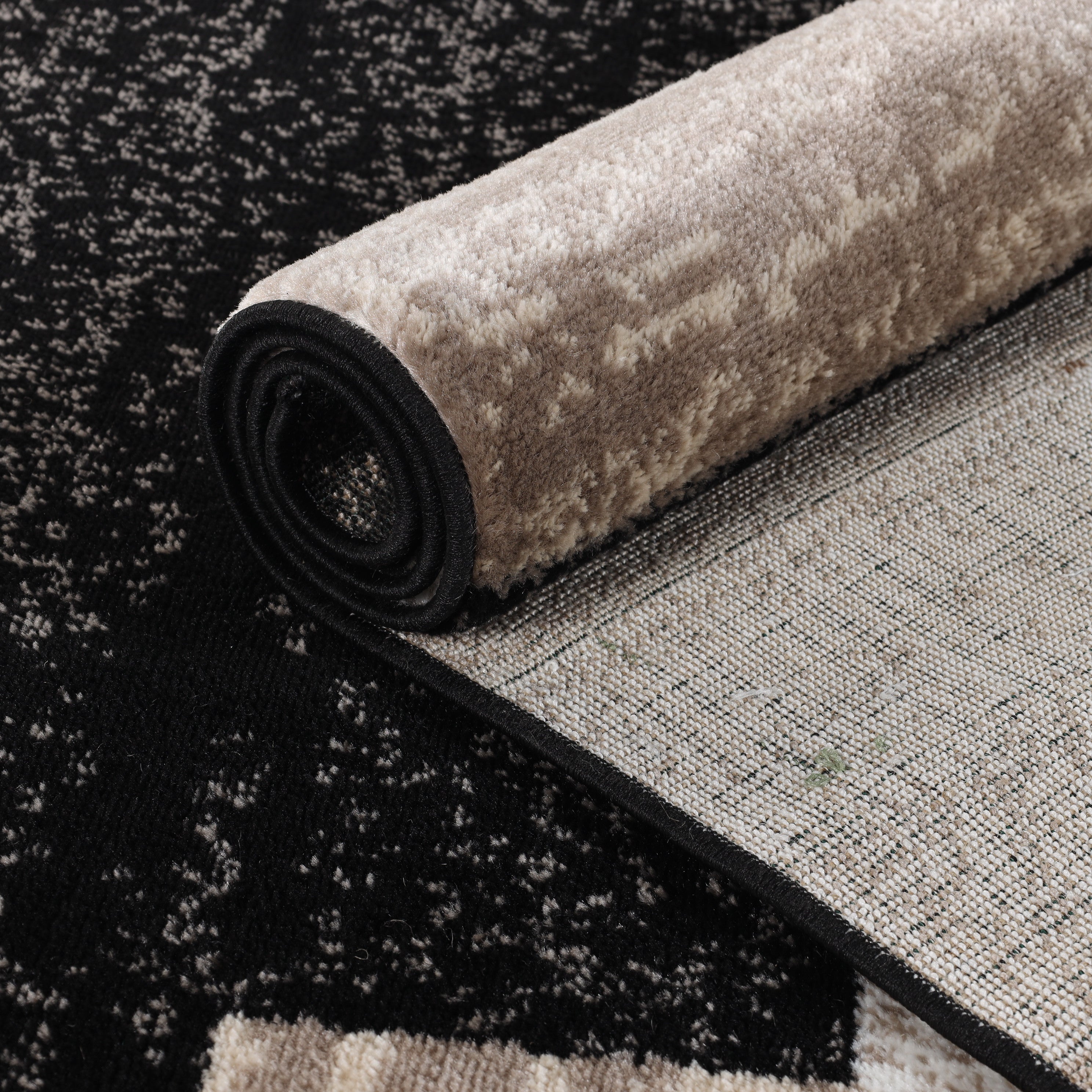 Rockwood Contemporary Geometric Indoor Rug - Blue Nile Mills