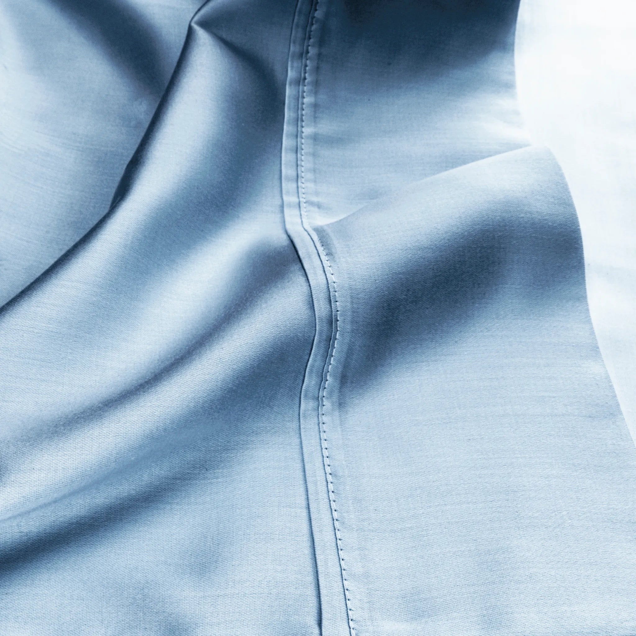 700 Thread Count Egyptian Cotton Solid Pillowcase Set - Blue Nile Mills