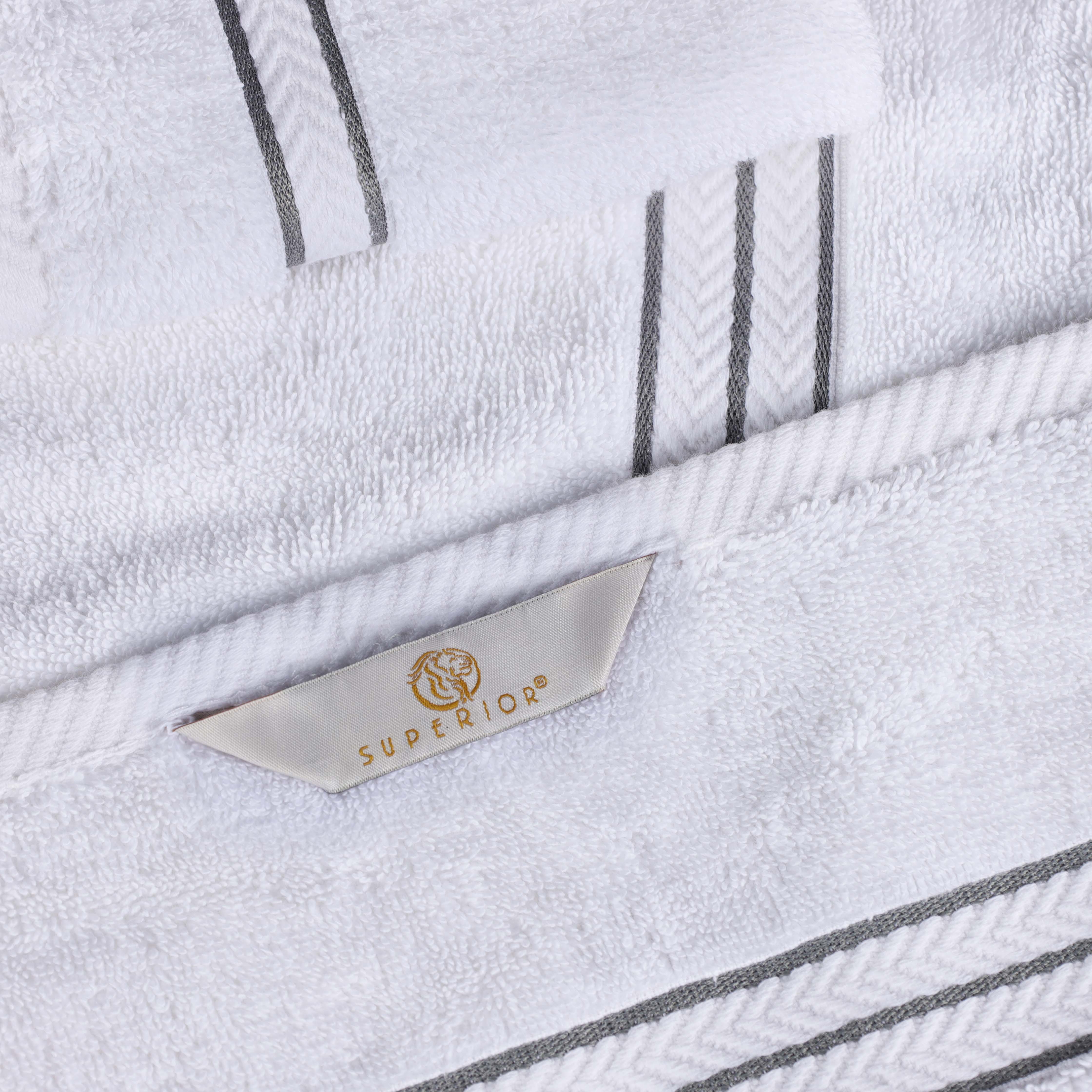 Turkish Cotton Ultra Plush Solid Absorbent 2 Piece Bath Towel Set - Blue Nile Mills