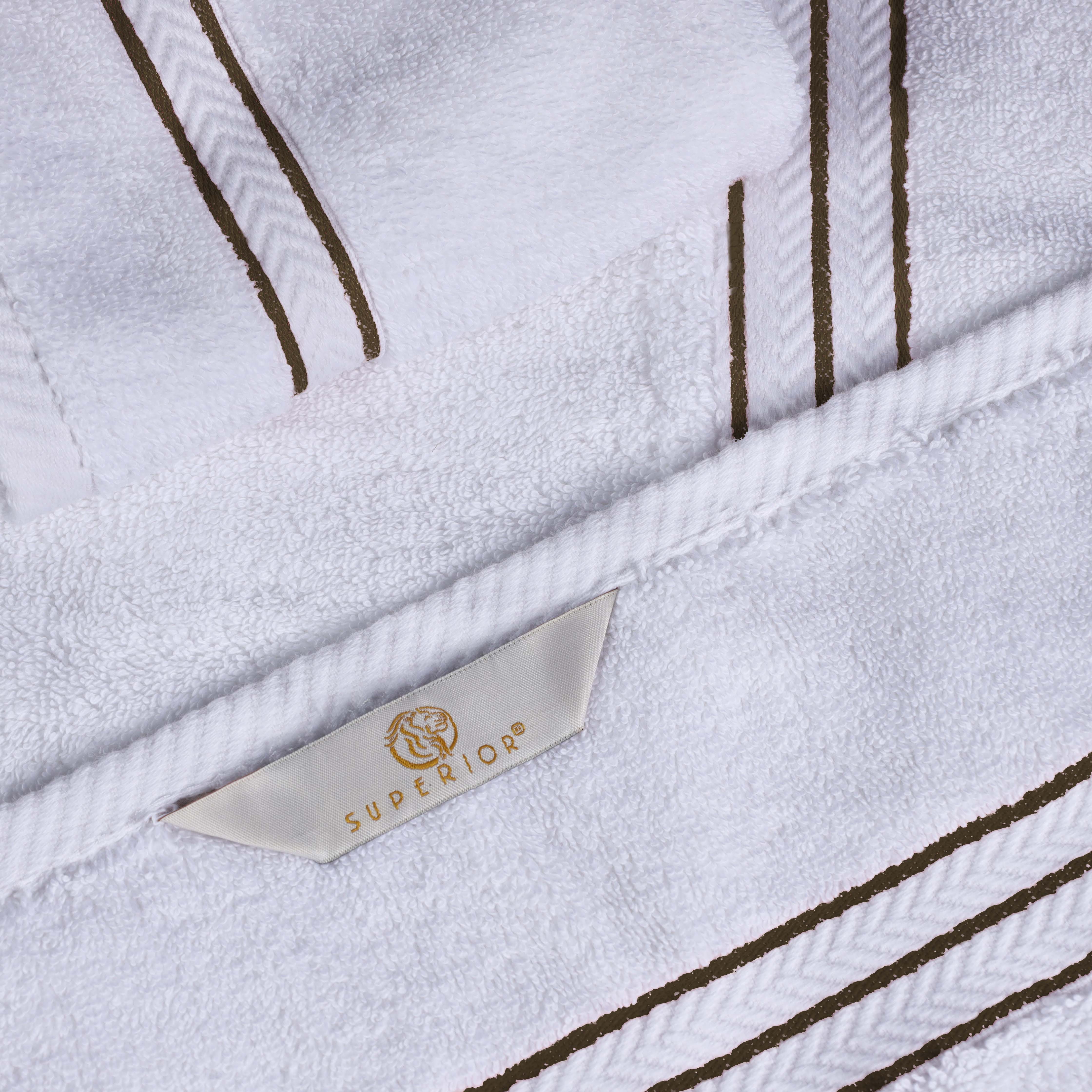 Turkish Cotton Ultra Plush Solid Absorbent 2 Piece Bath Towel Set - Blue Nile Mills