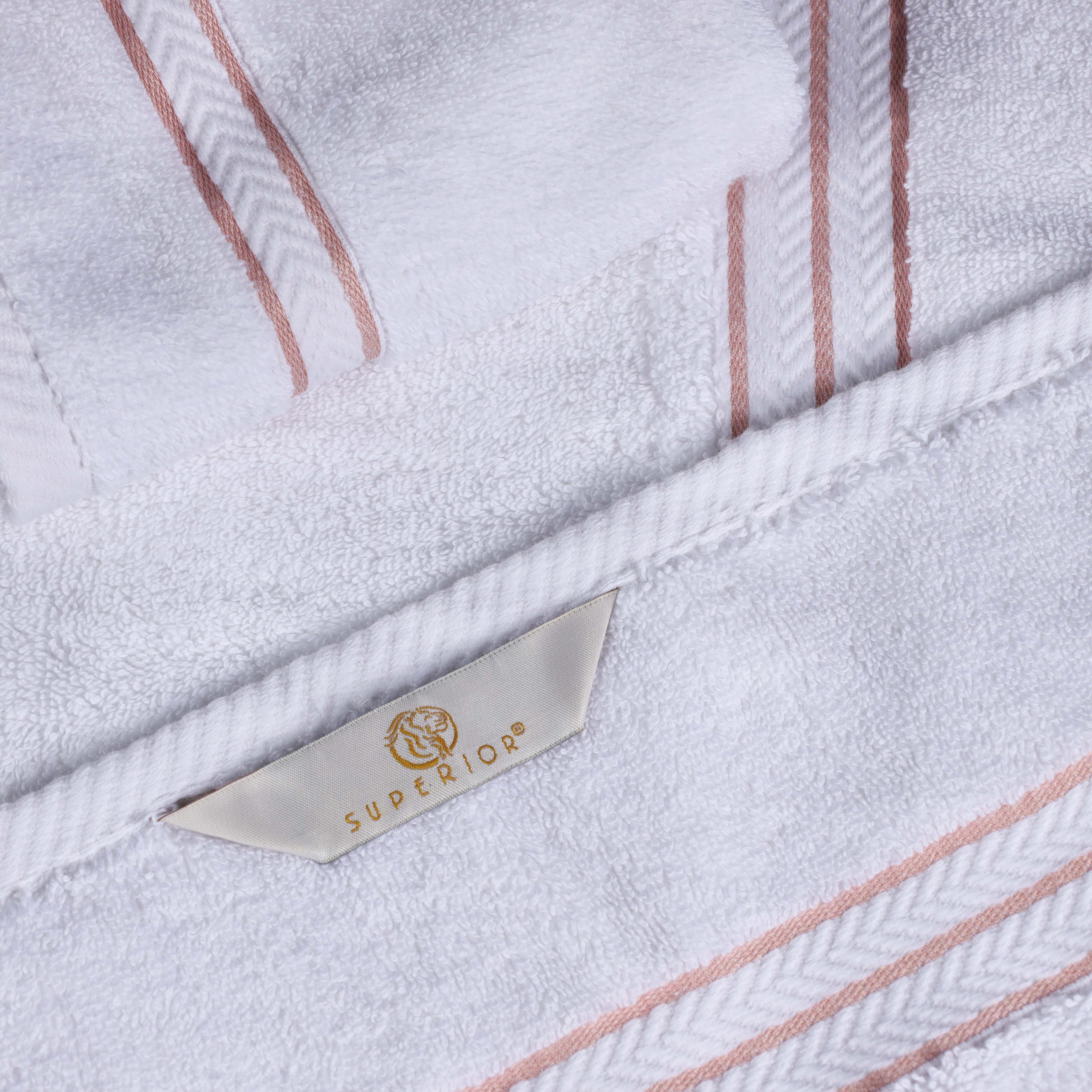 Turkish Cotton Ultra Plush Solid Absorbent 4 Piece Bath Towel Set - Blue Nile Mills