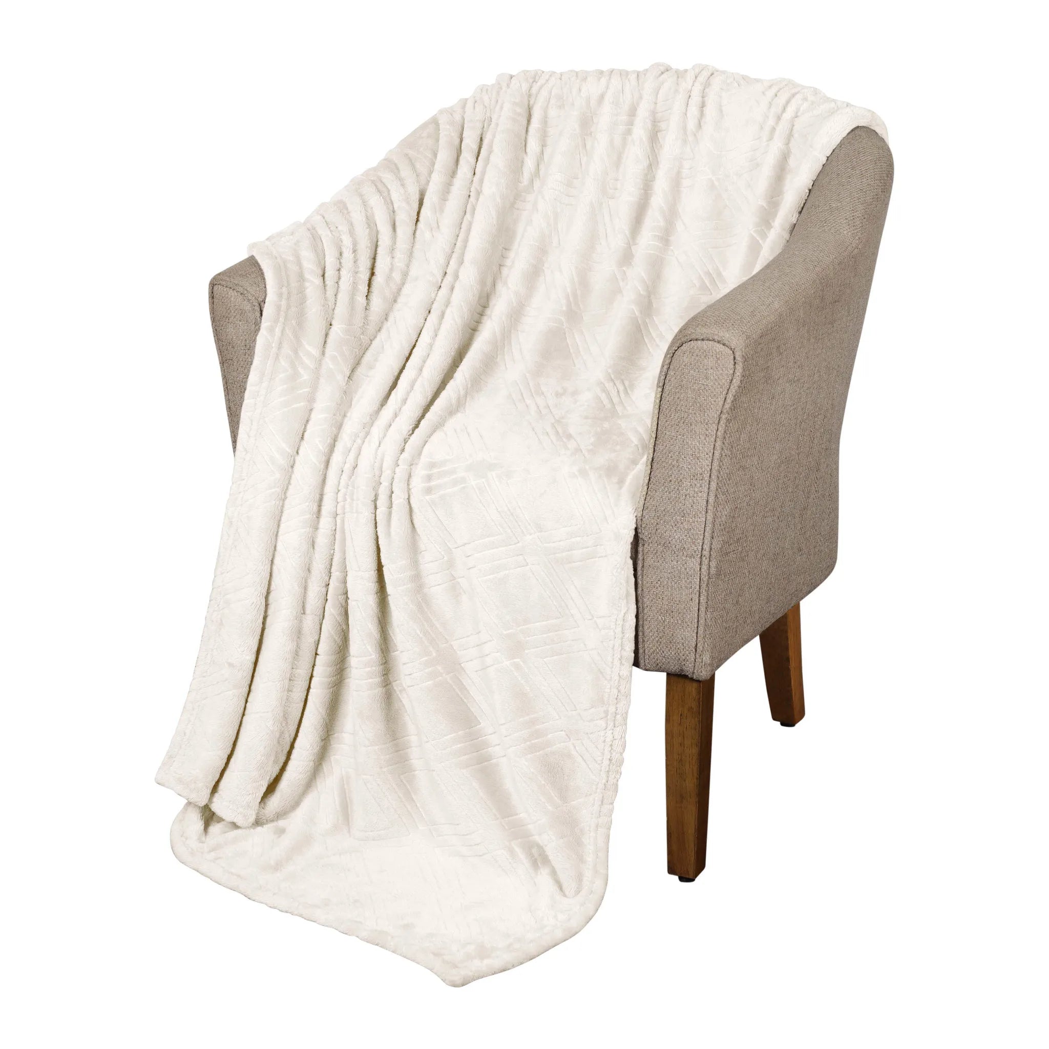 Alaska Diamond Plush Fleece Ultra-Soft Blanket
