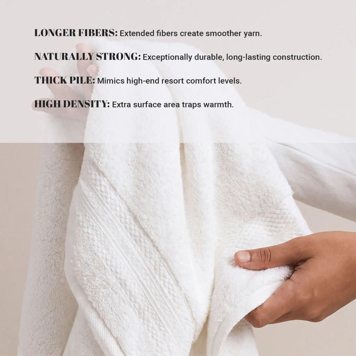 Turkish Cotton Absorbent Ultra-Plush Solid 2 Piece Bath Sheet Set