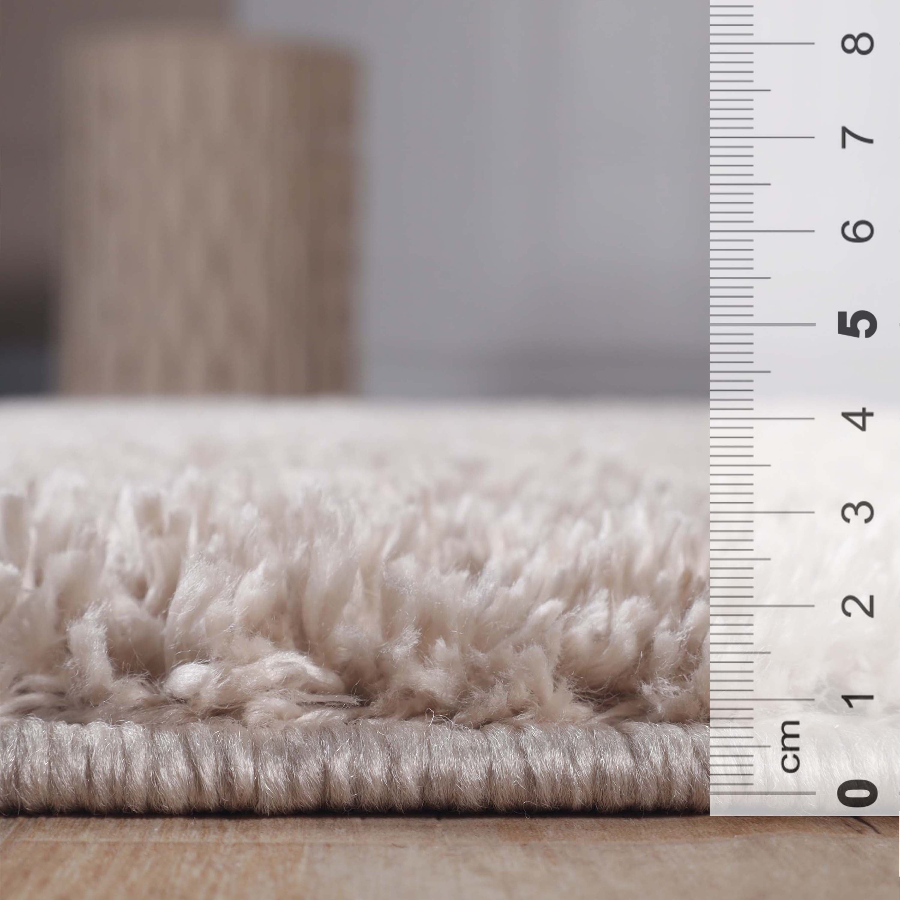 Berlin Solid Indoor Plush Shag Runner or Area Rug or Runner Rug - Blue Nile Mills