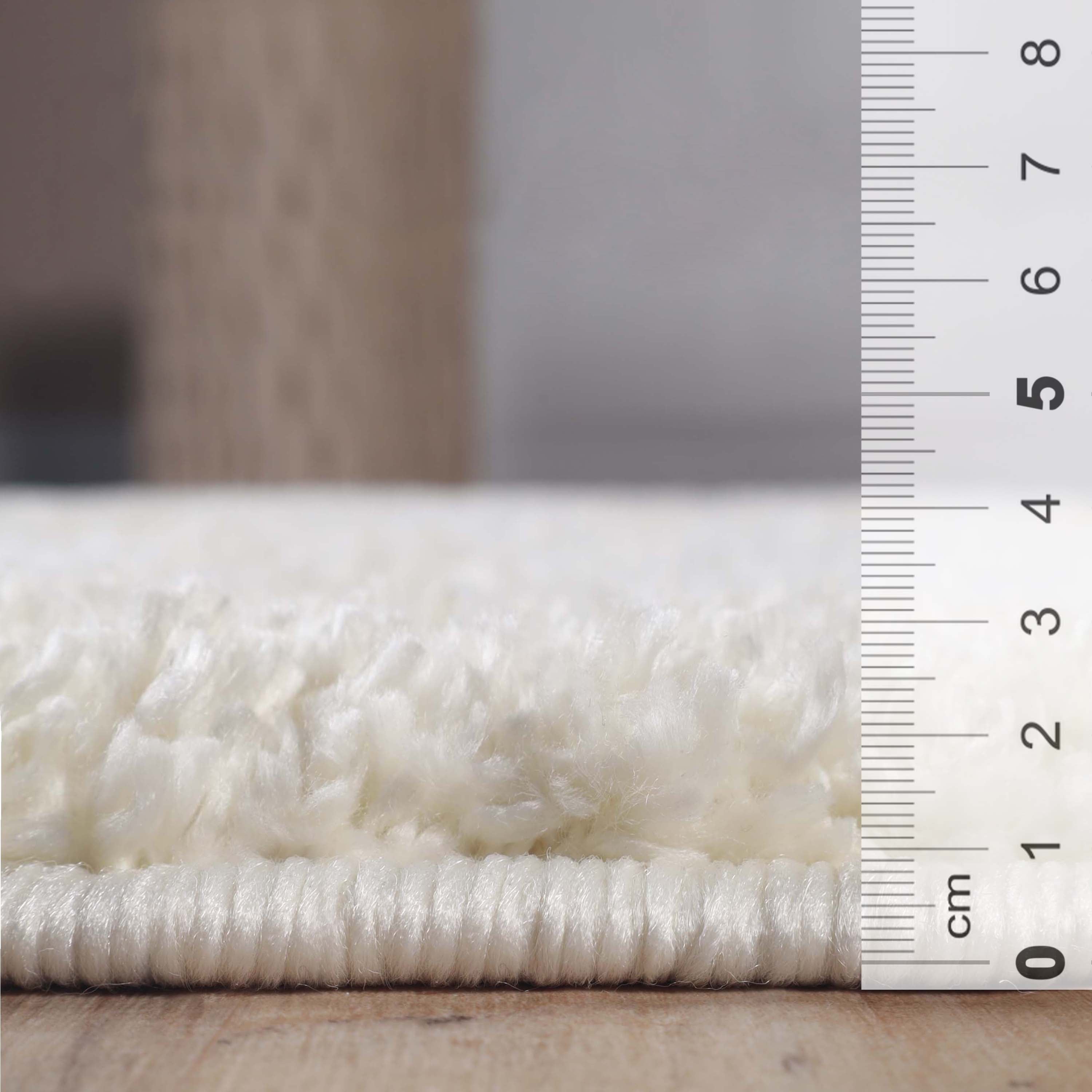 Berlin Solid Indoor Plush Shag Runner or Area Rug or Runner Rug - Blue Nile Mills