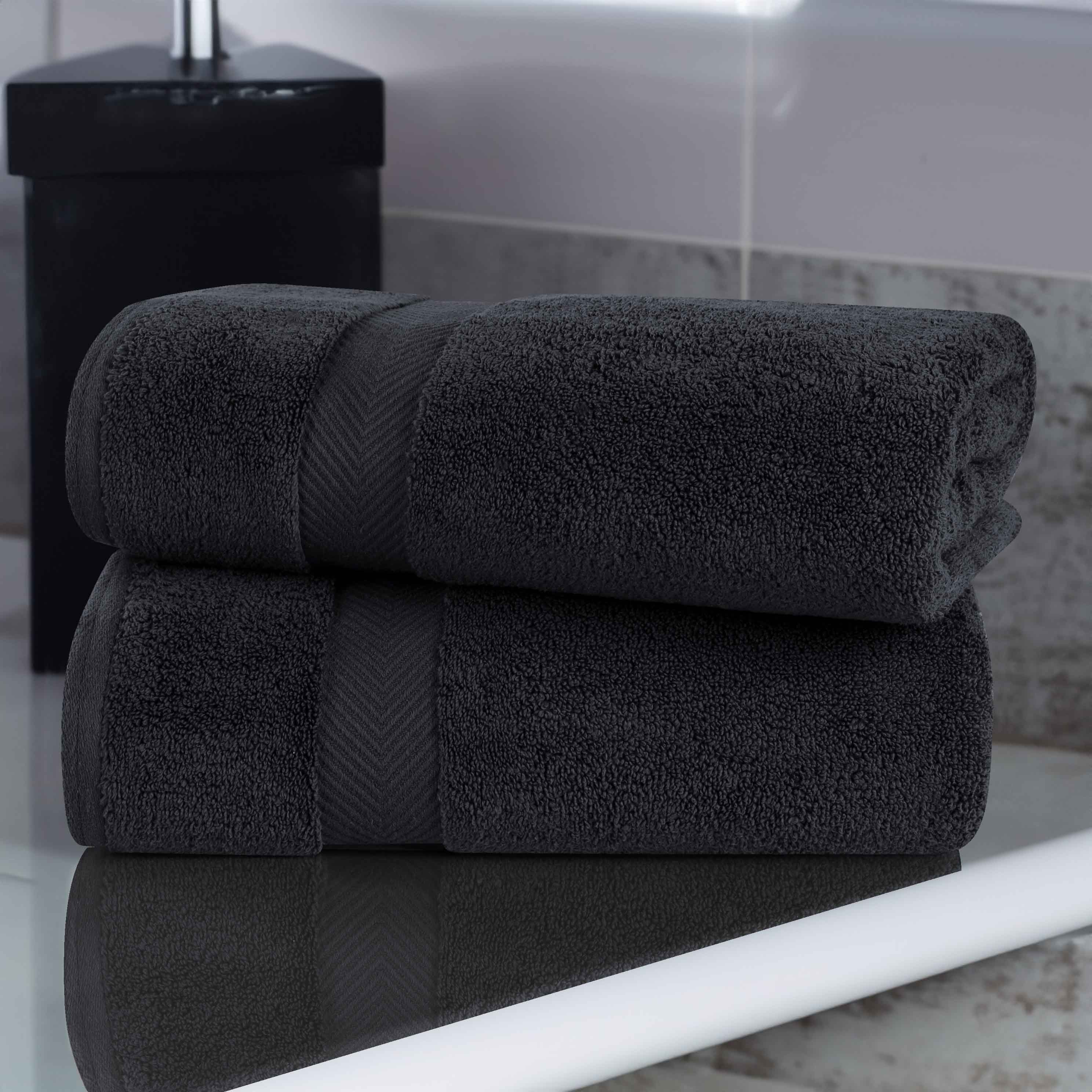 Cotton Zero Twist 2 Piece Bath Sheet Towel Set - Blue Nile Mills