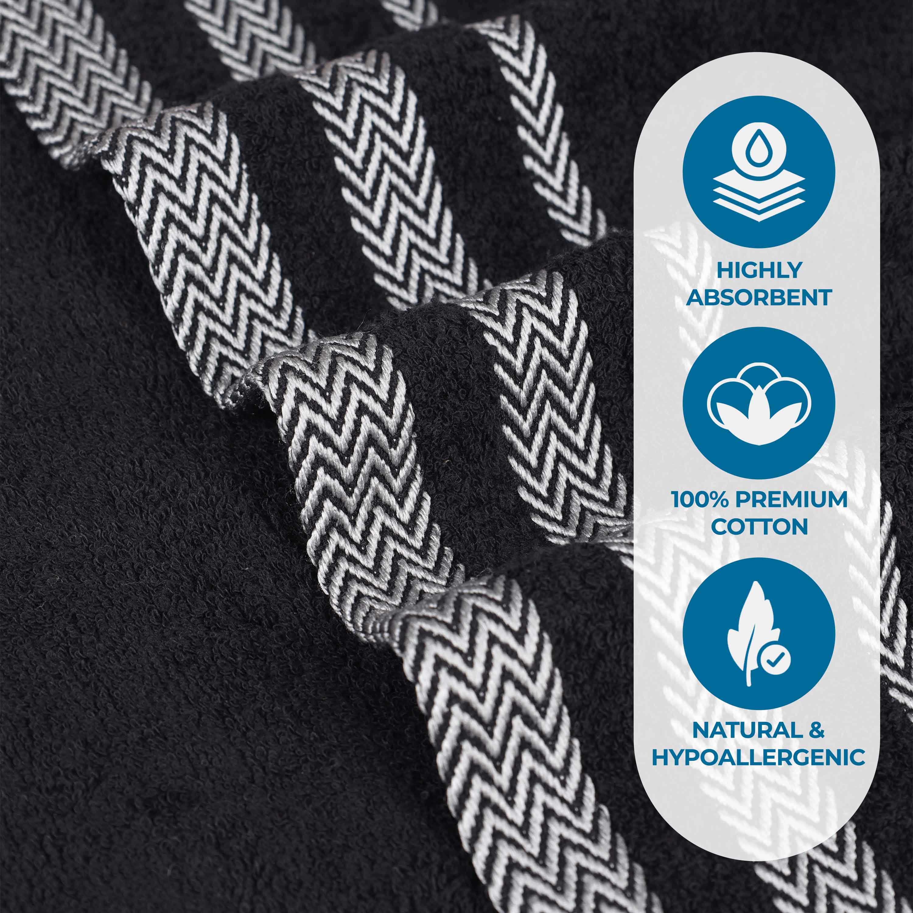 Hays Cotton Soft Medium Weight Bath Sheet Set of 2 - Blue Nile Mills