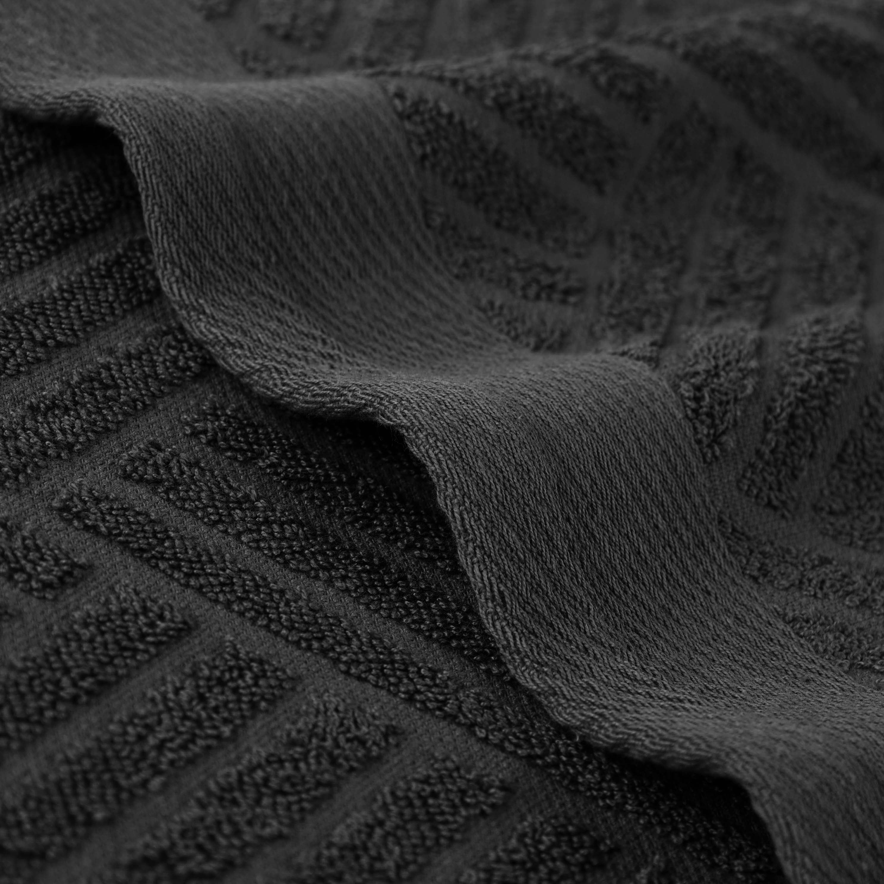 Basketweave Egyptian Cotton Jacquard 3 Piece Assorted Towel Set - Blue Nile Mills