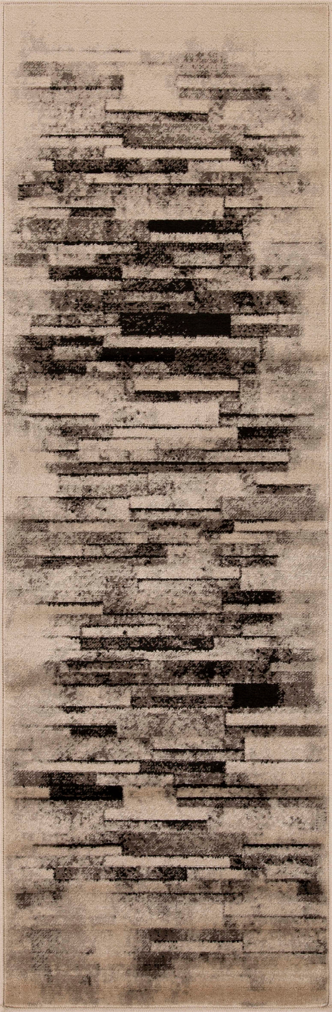 Culver Abstract Graphic Design Indoor Area Rug or Runner Rug - Blue Nile Mills