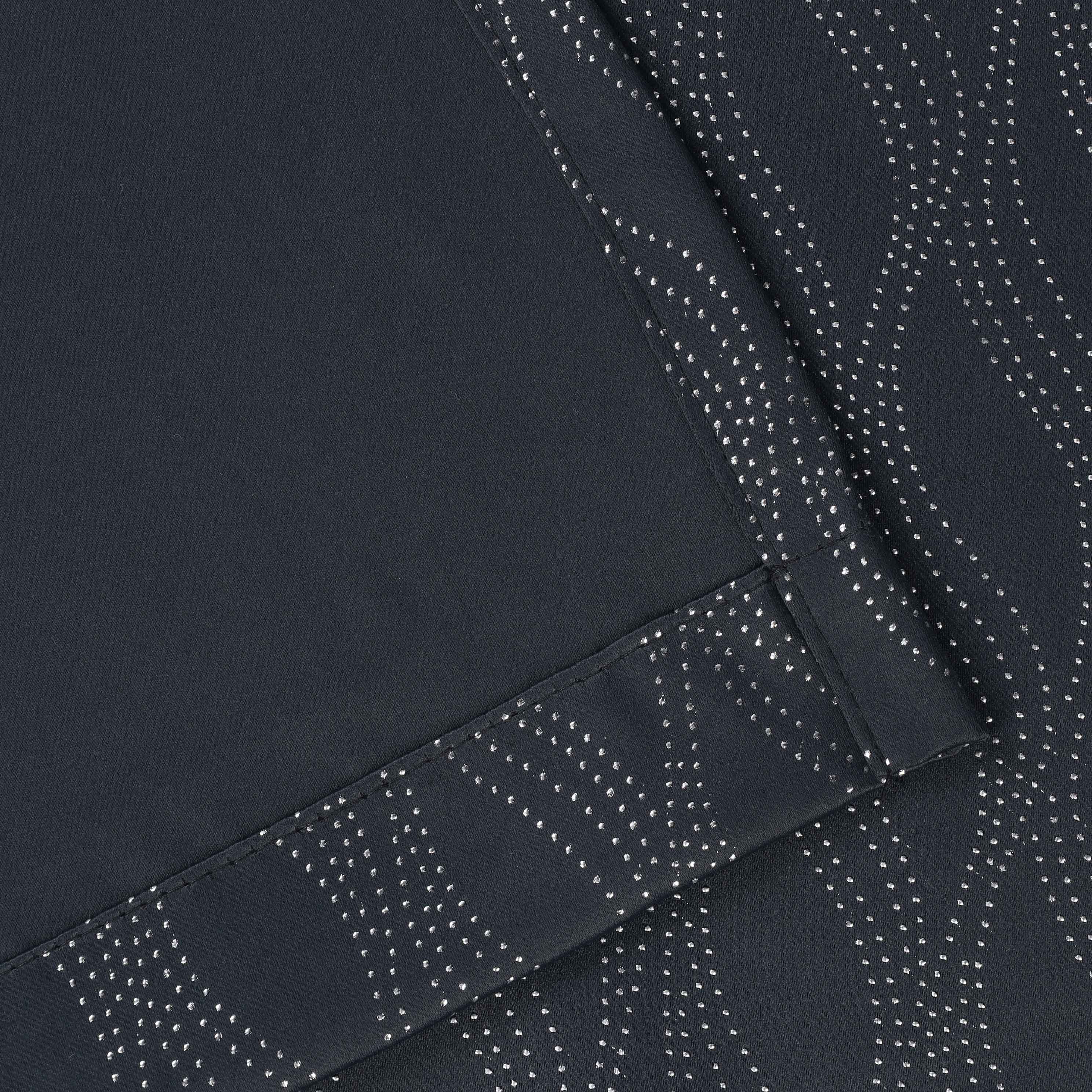 Zuri Textured Washable Room Darkening Blackout Curtain Panel Set - Blue Nile Mills