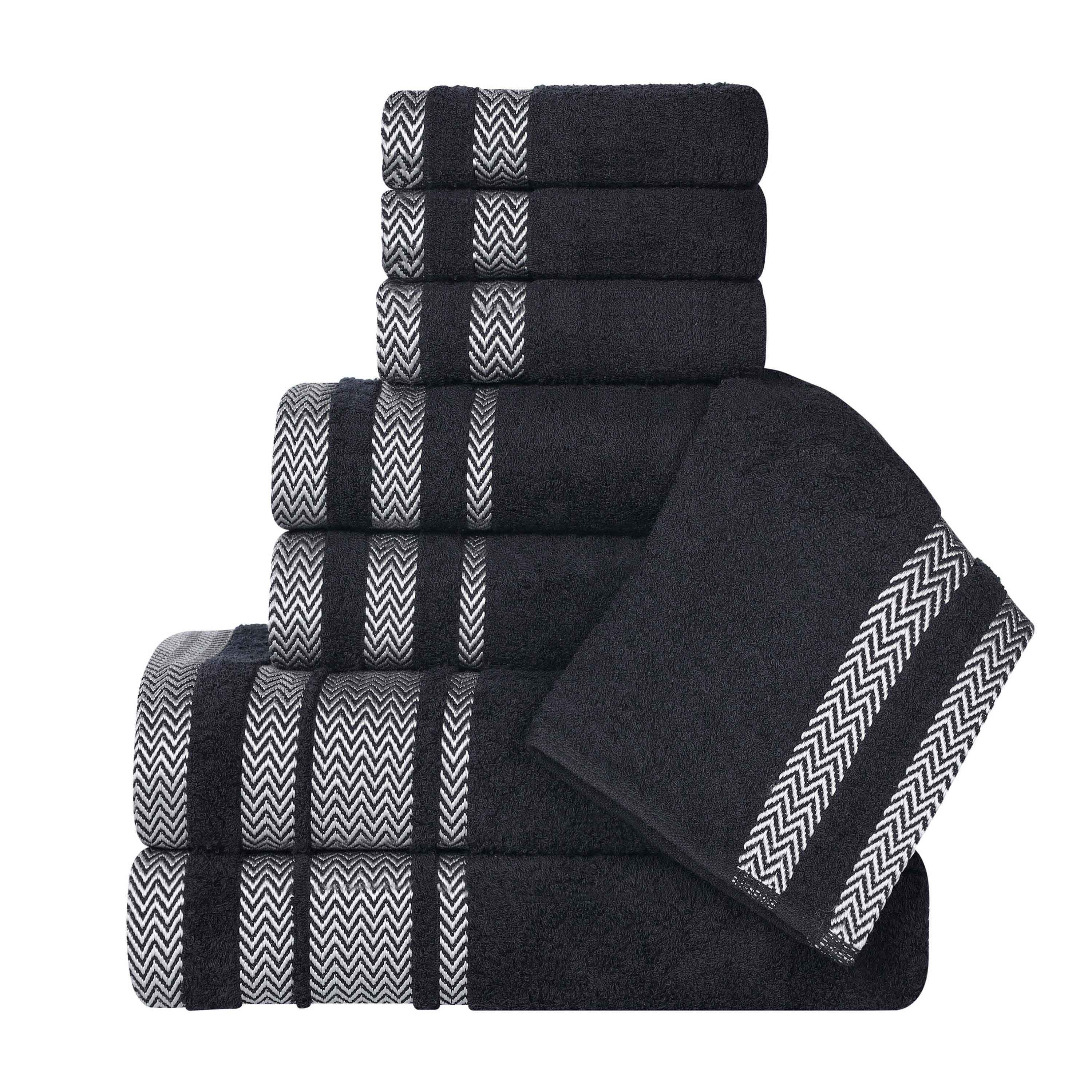 Hays Cotton Medium Weight 8 Piece Towel Set - Blue Nile Mills