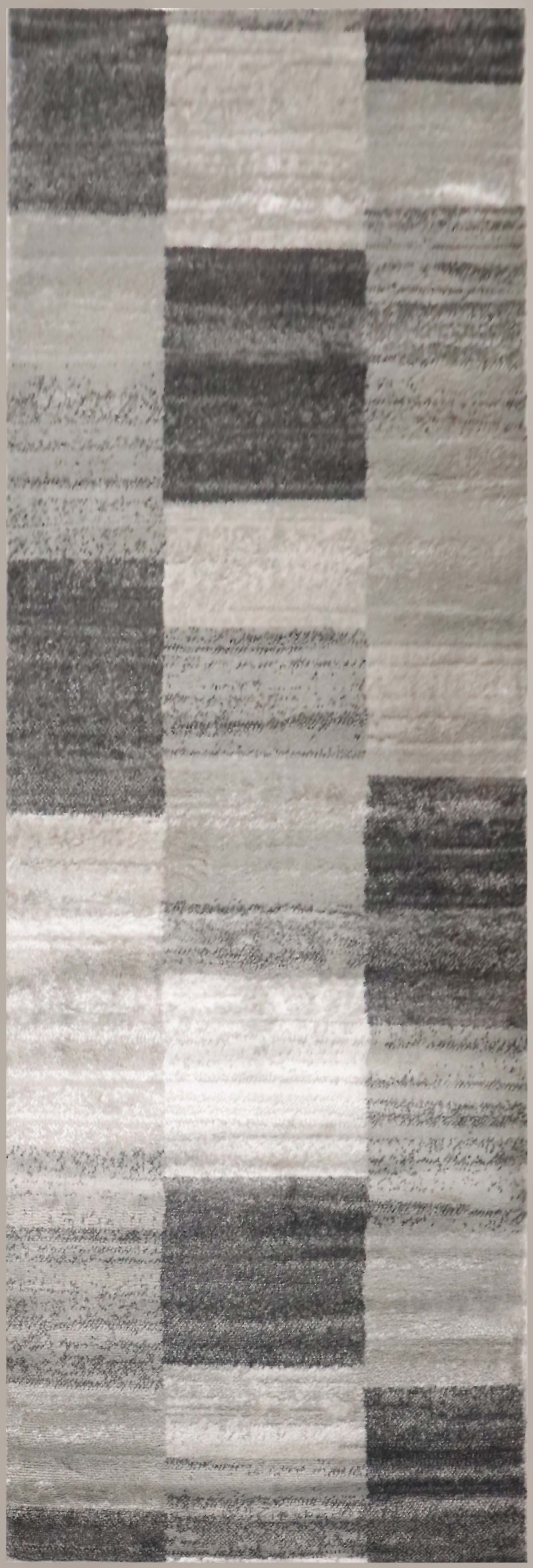 Blairwood Modern Geometric Patchwork Indoor Area Rug or Runner Rug - Blue Nile Mills