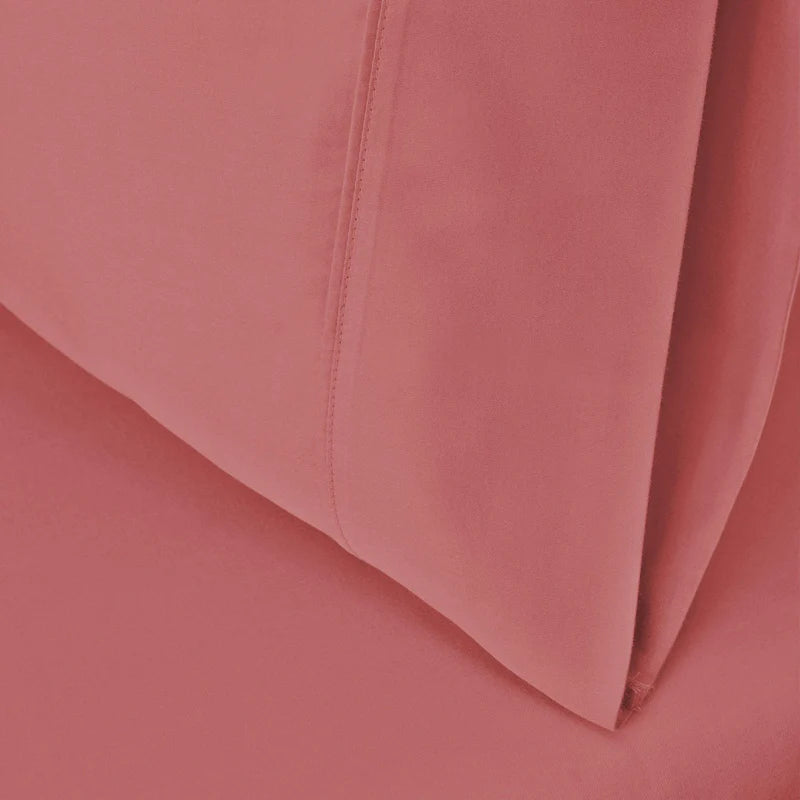 Egyptian Cotton 530 Thread Count 2 Piece Solid Pillowcases - Blue Nile Mills