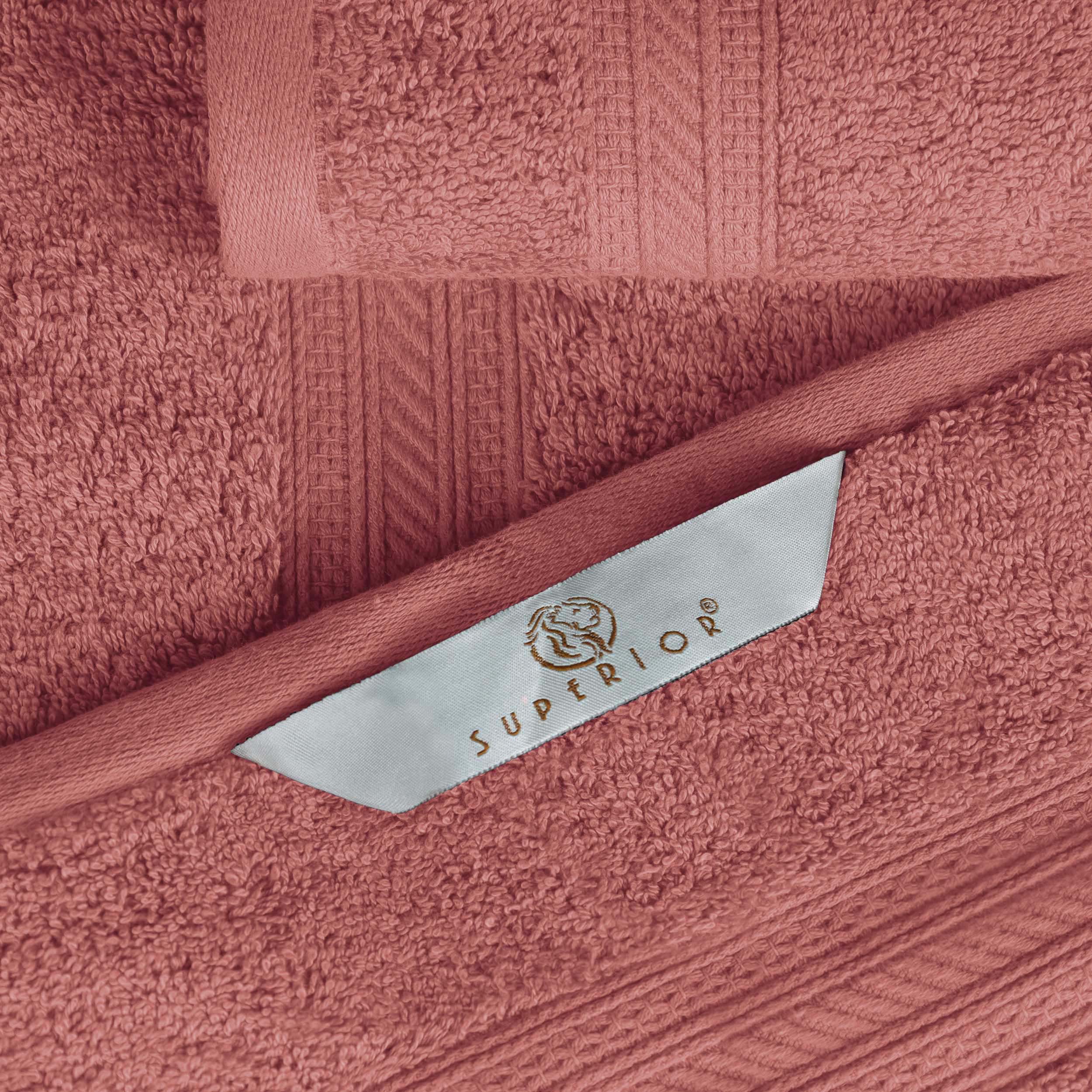 Atlas Cotton Plush Absorbent Heavyweight Luxury Hand Towel Set of 6 - Blue Nile Mills