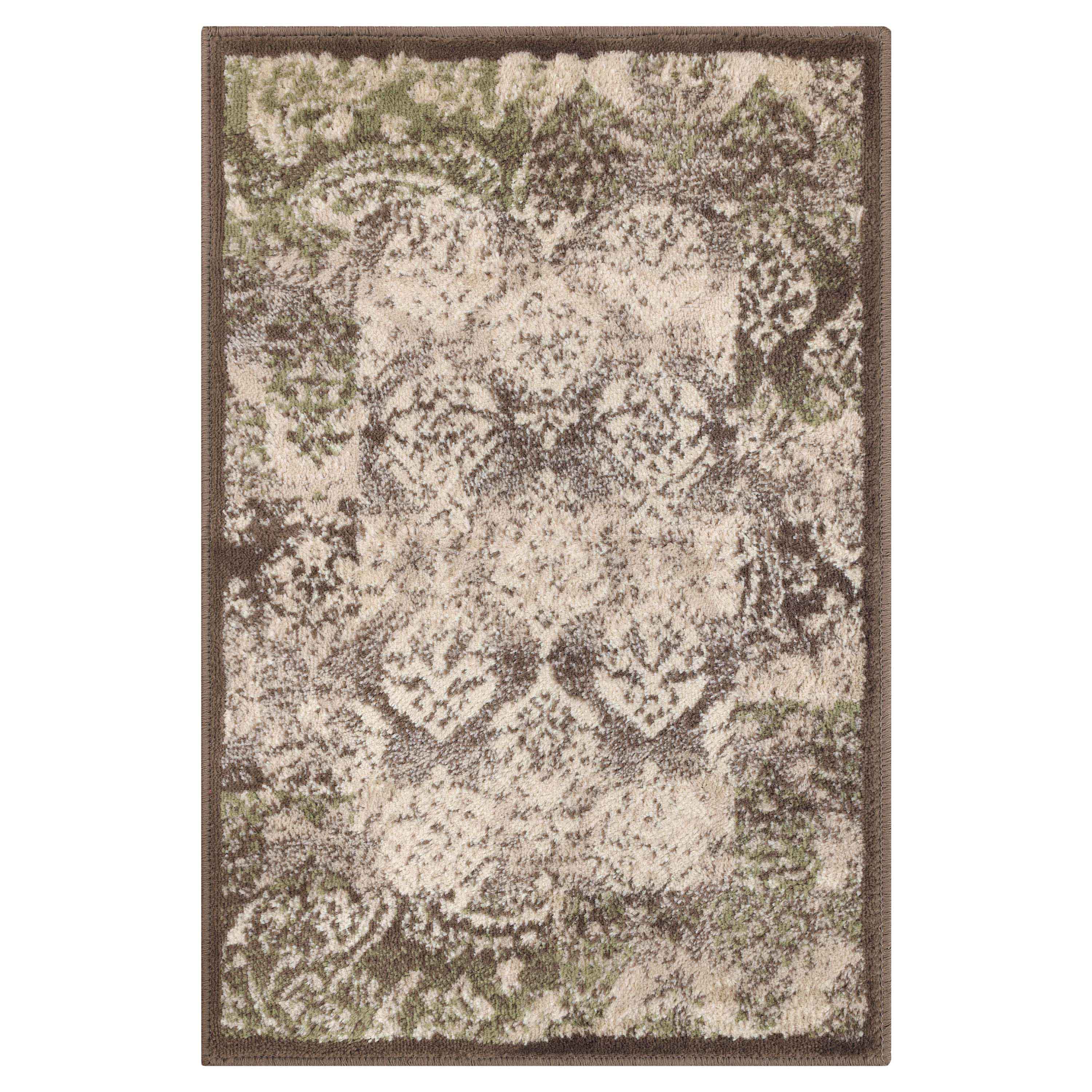 Mystique Modern Damask Indoor Area Rugs Or Runner - Blue Nile Mills